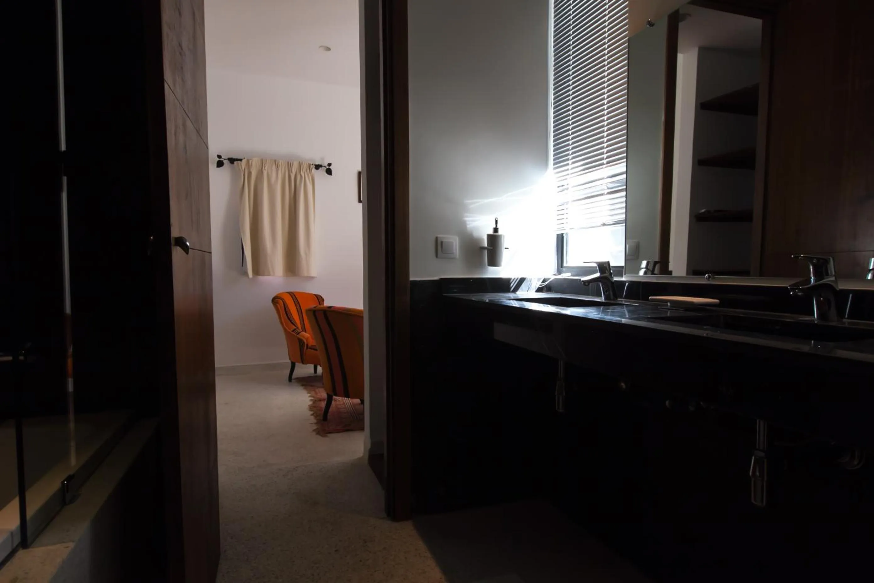 Bathroom in Riad Zebrakaro