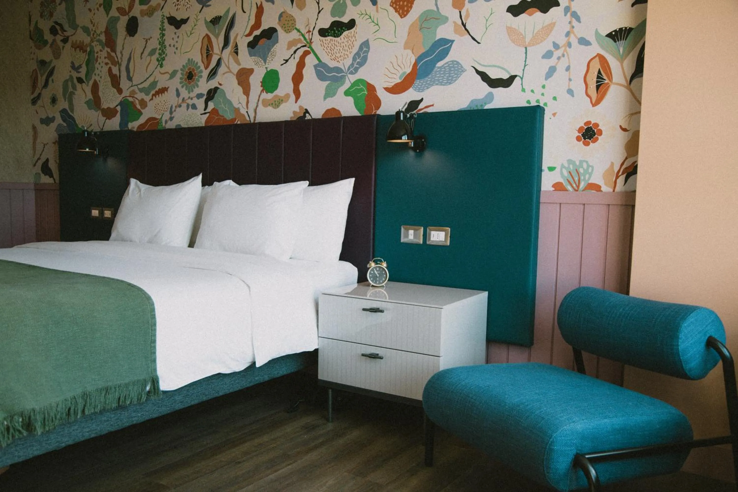 Bed in Hotel Eco Boutique Bidasoa