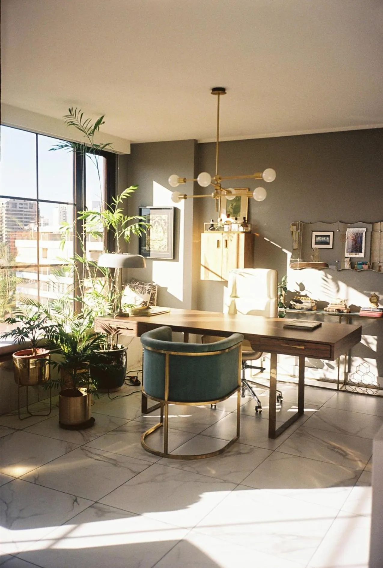 Seating area in Hotel Eco Boutique Bidasoa