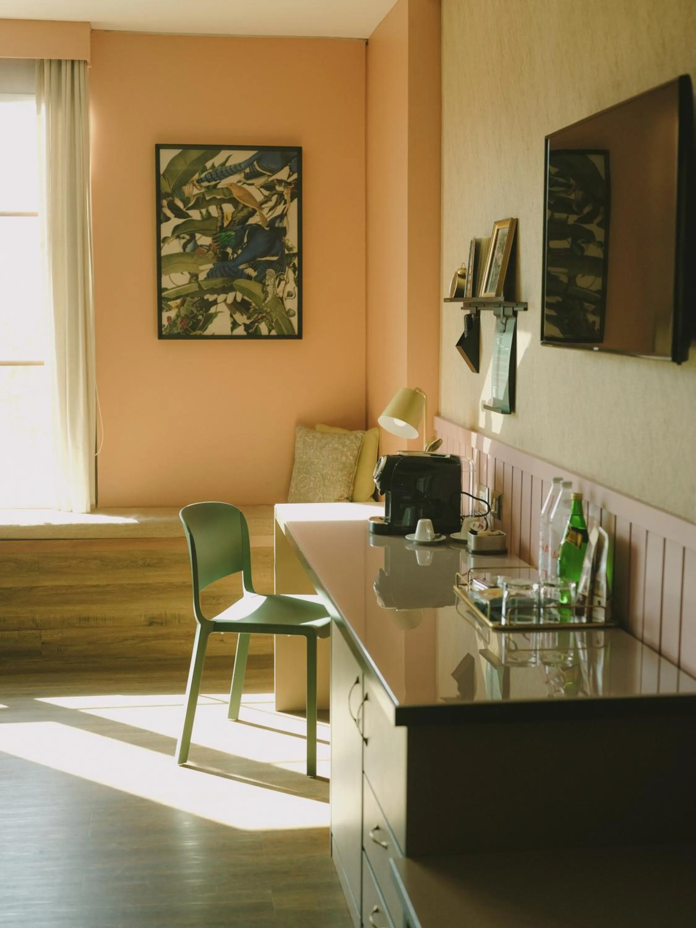 TV and multimedia in Hotel Eco Boutique Bidasoa