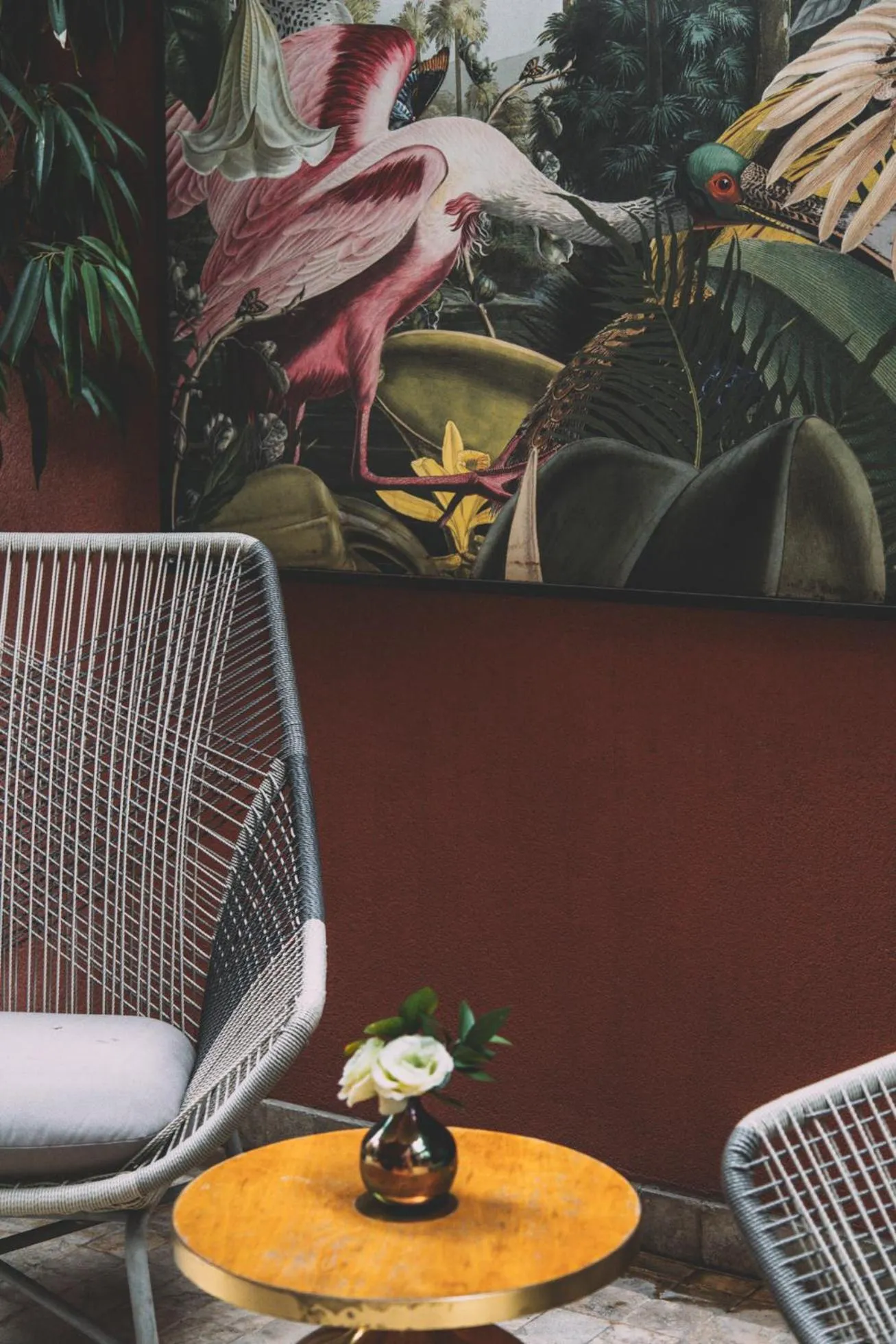 Patio in Hotel Eco Boutique Bidasoa