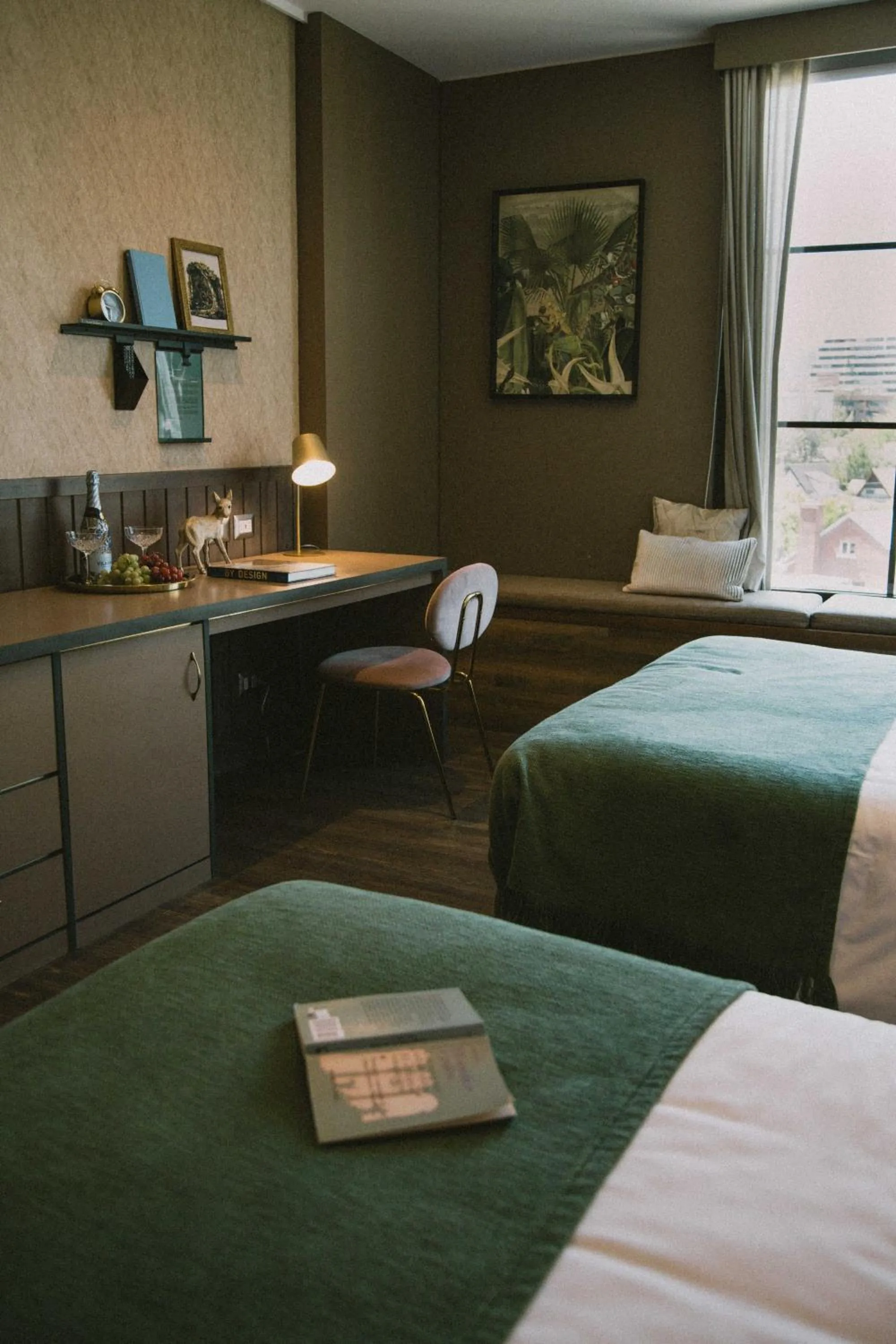 Bed in Hotel Eco Boutique Bidasoa