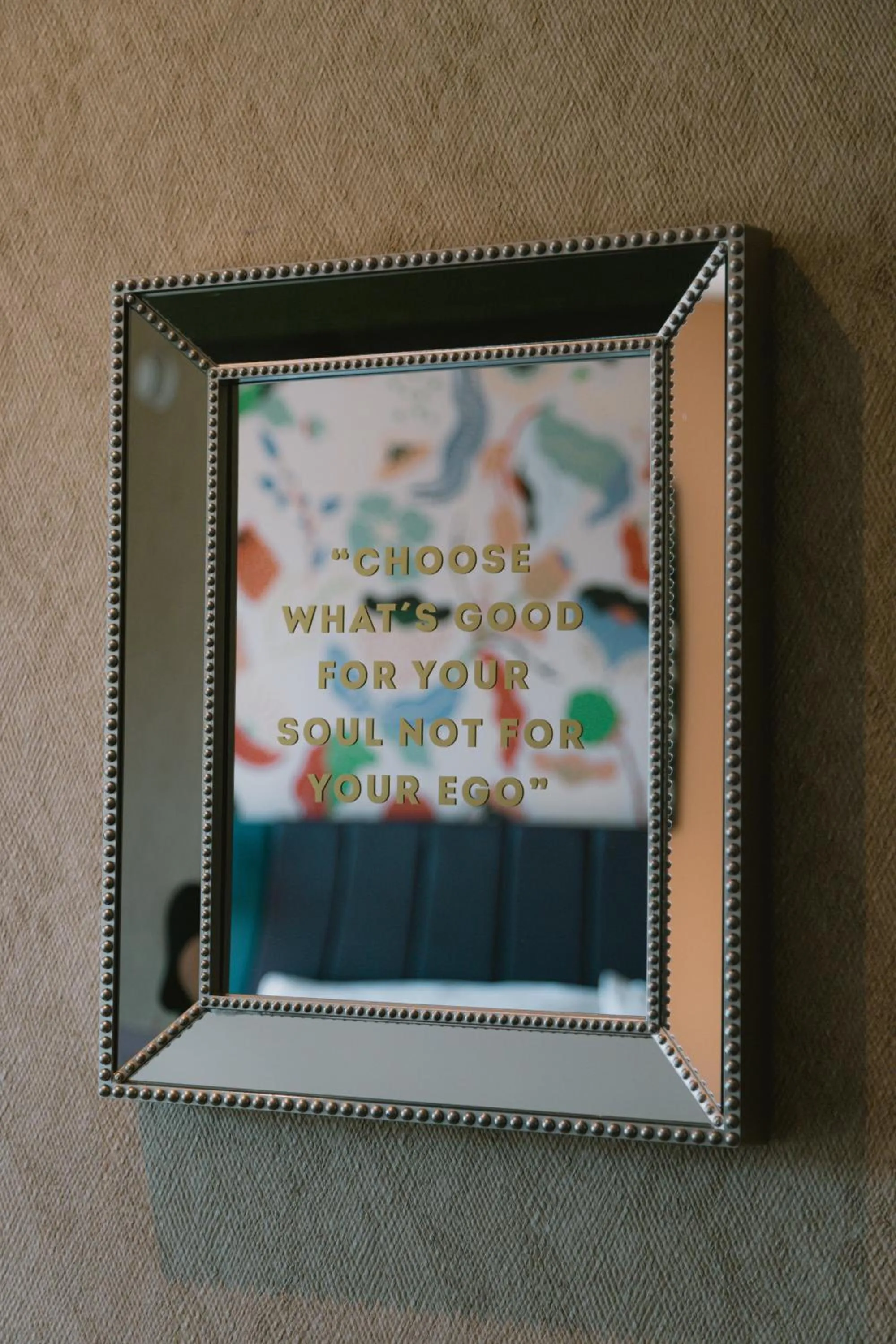 Decorative detail in Hotel Eco Boutique Bidasoa