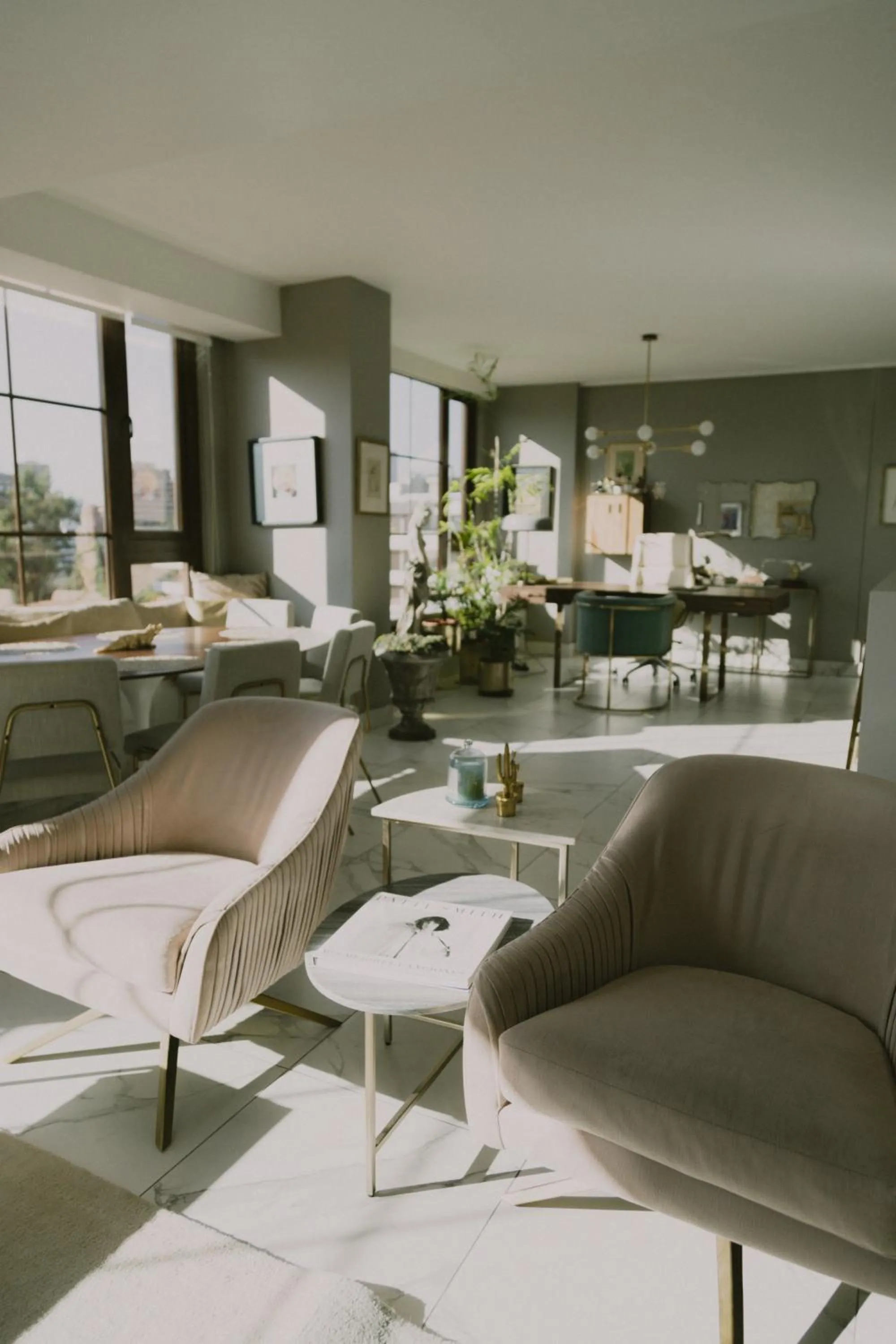 Living room in Hotel Eco Boutique Bidasoa