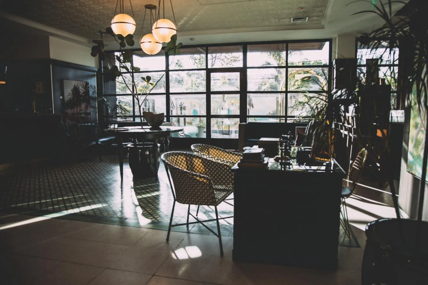 Lobby or reception in Hotel Eco Boutique Bidasoa