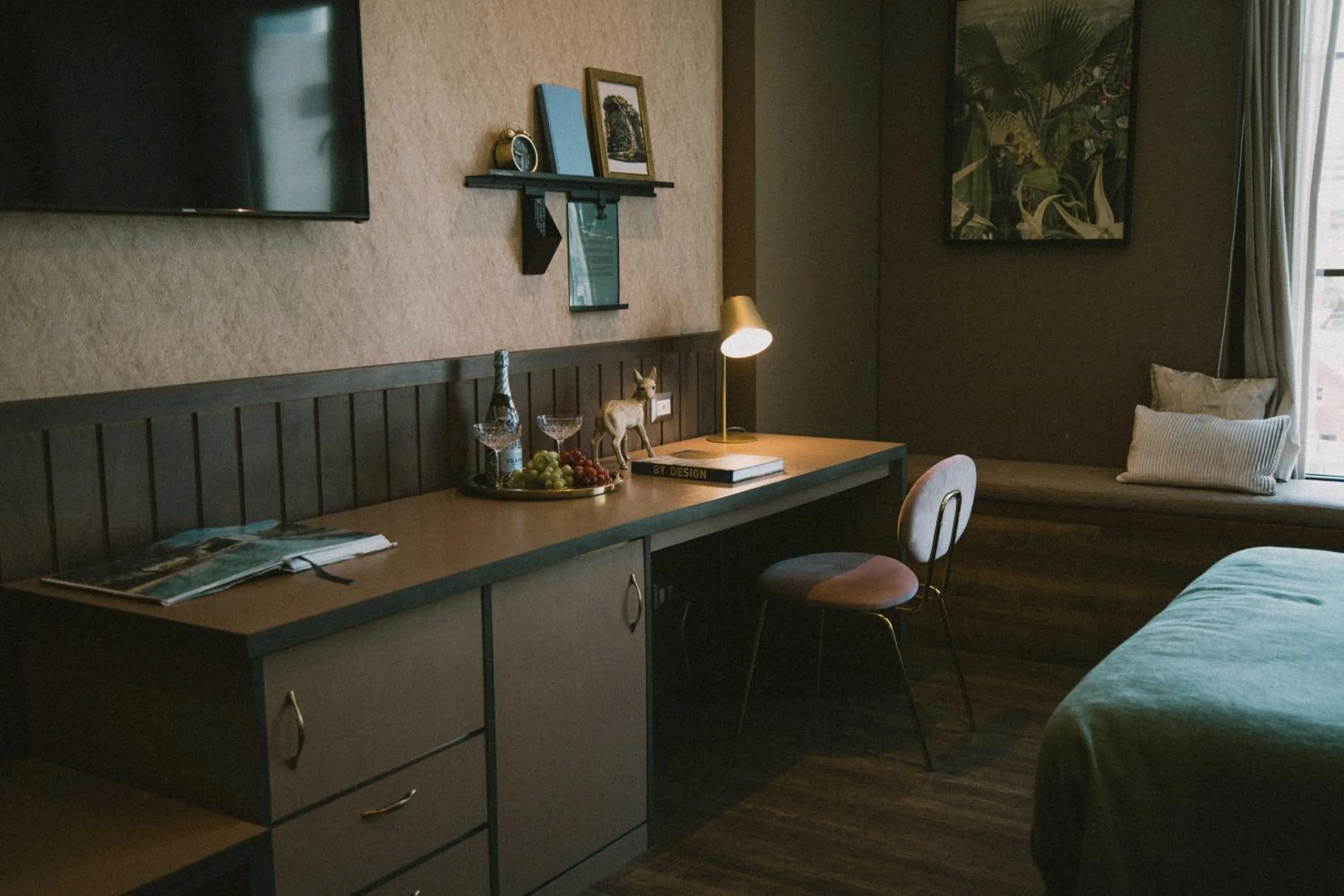 Seating area in Hotel Eco Boutique Bidasoa