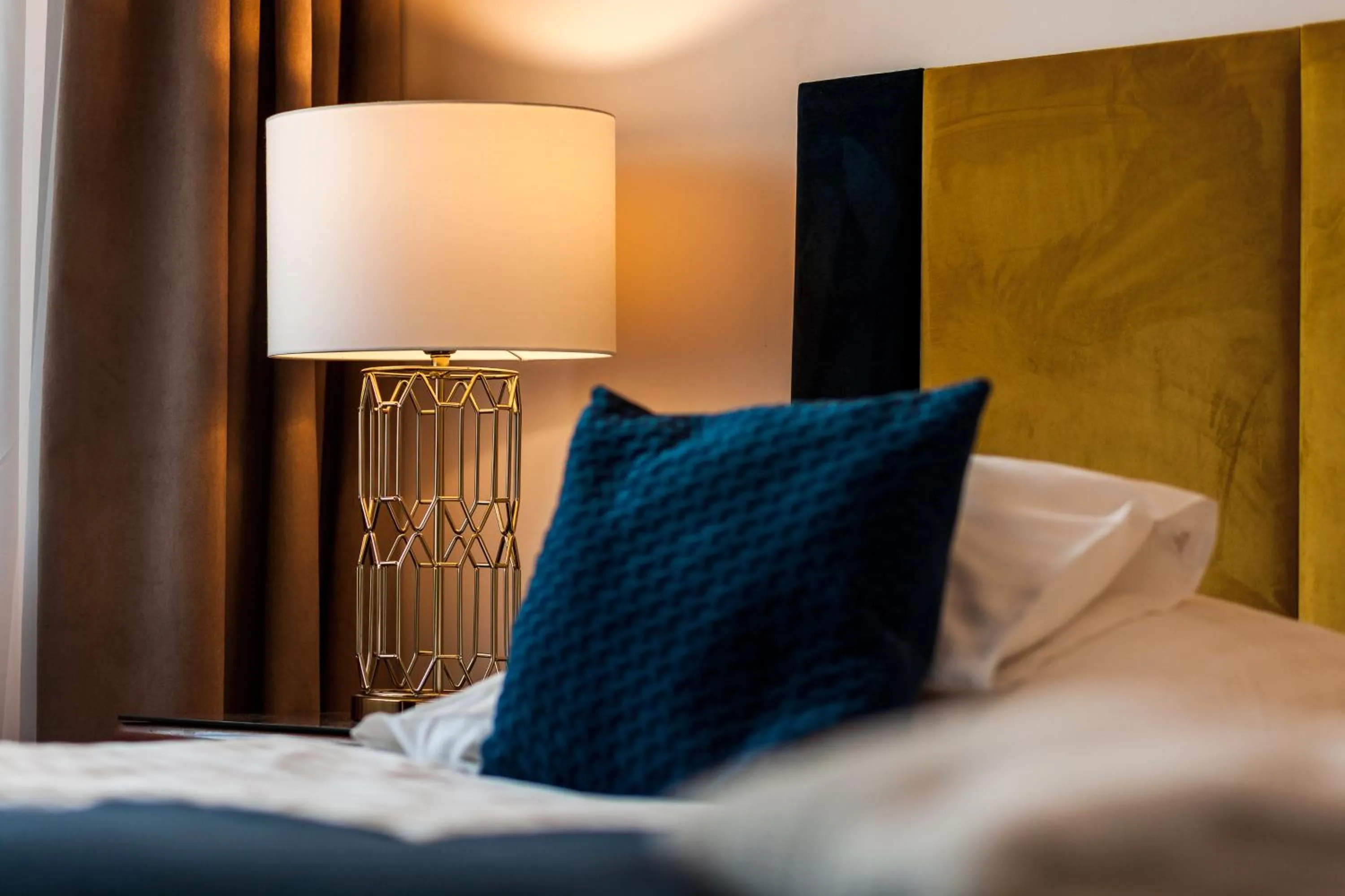 Bed in Prawdzic Family Resort & Wellness