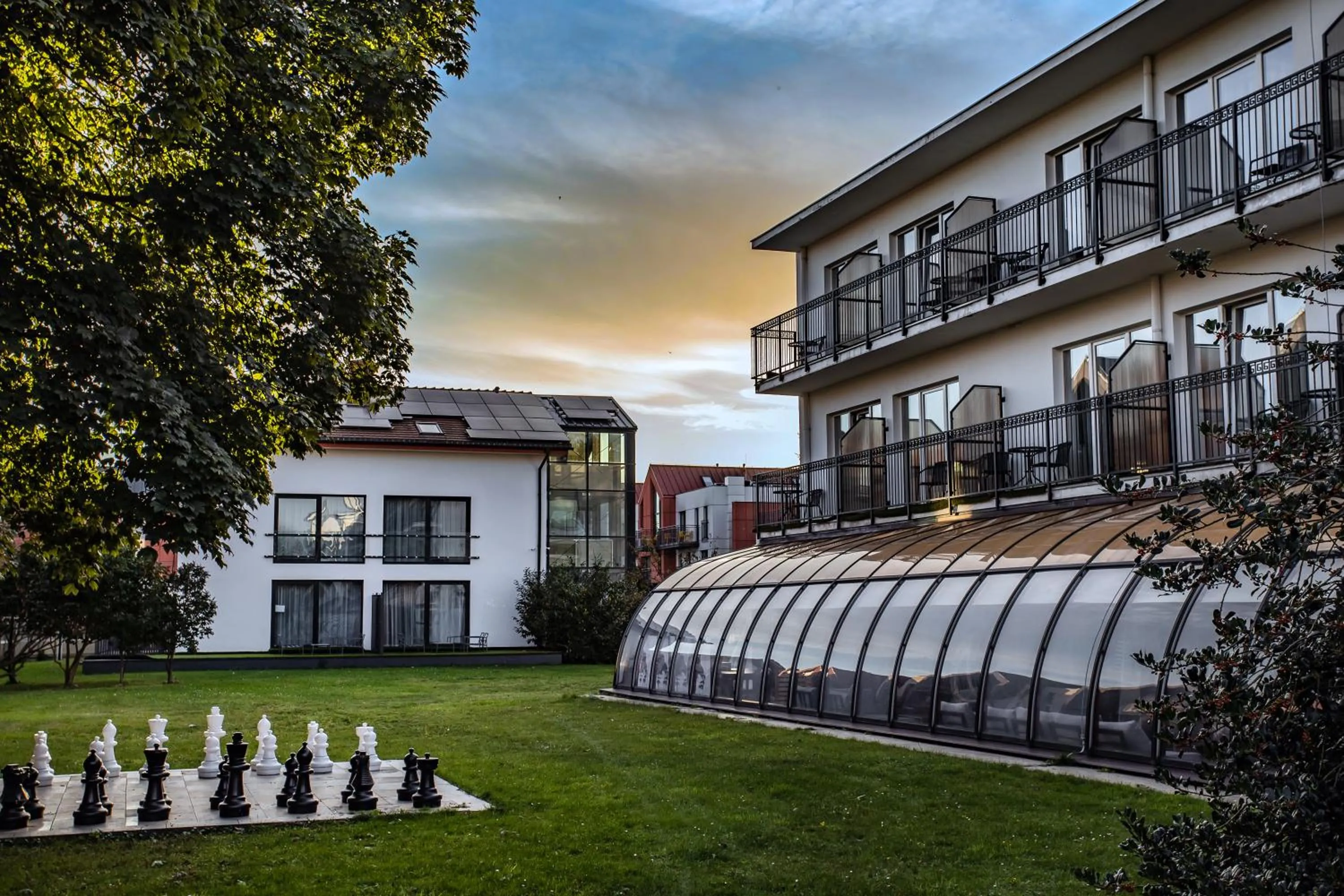 Property building in Prawdzic Family Resort & Wellness