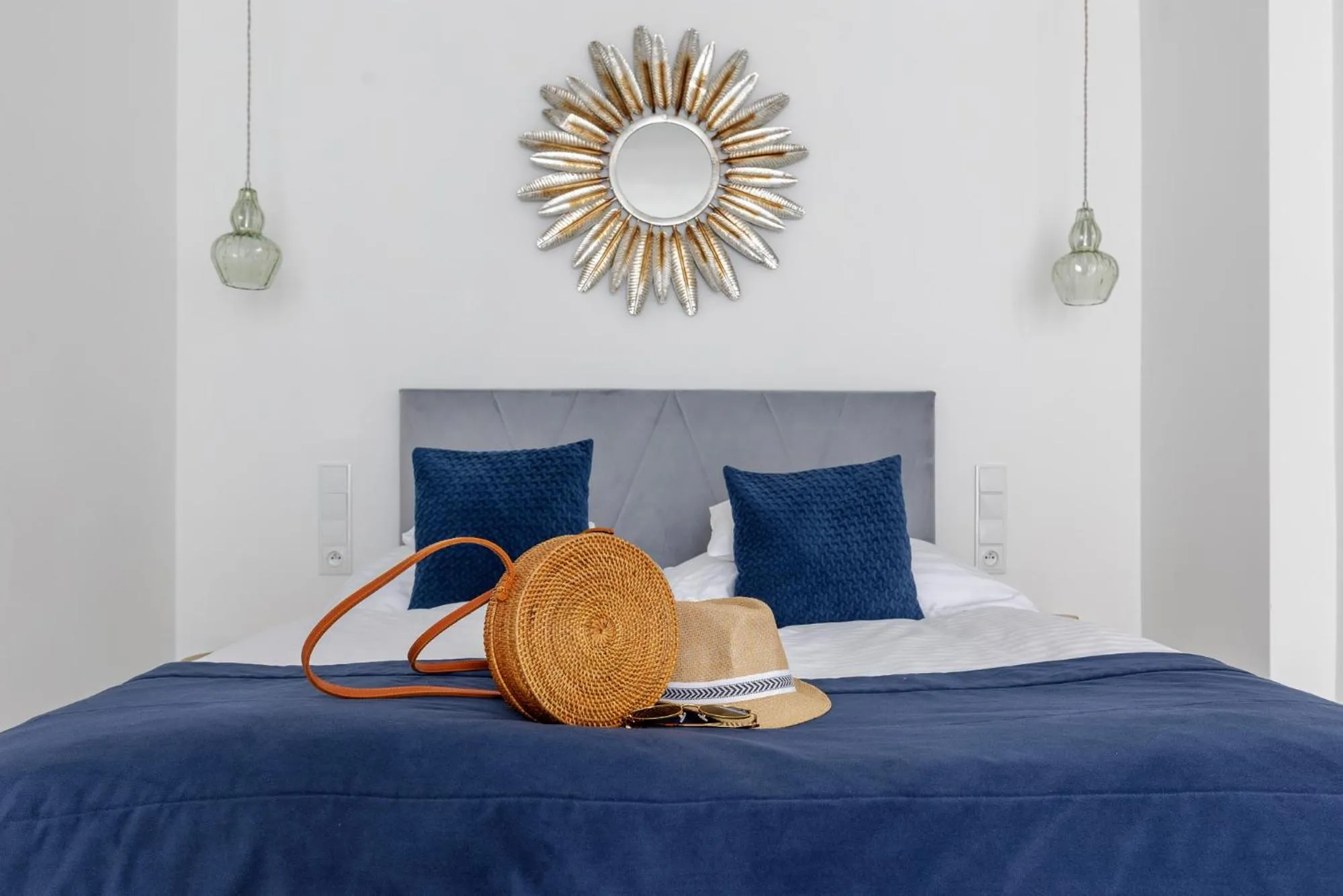 Bed in Prawdzic Family Resort & Wellness