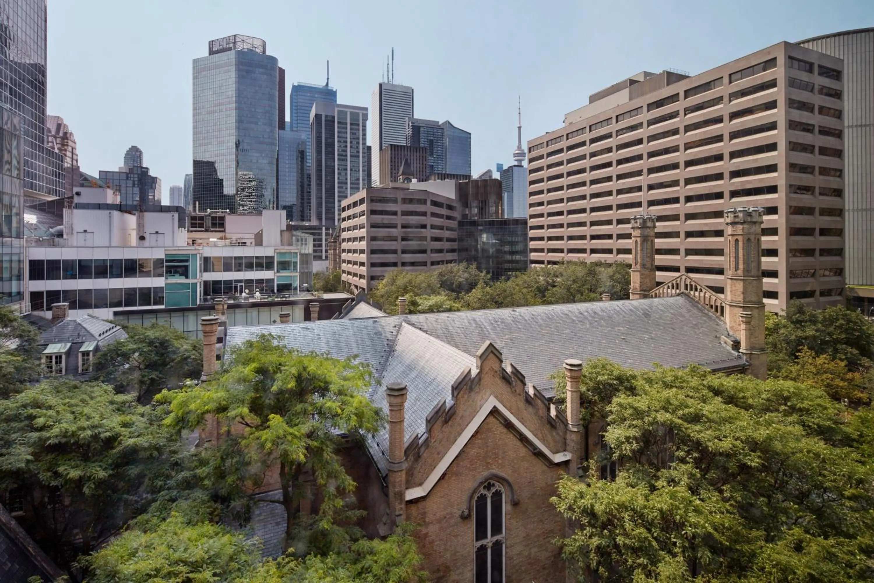 Photo of the whole room in Marriott Downtown at CF Toronto Eaton Centre