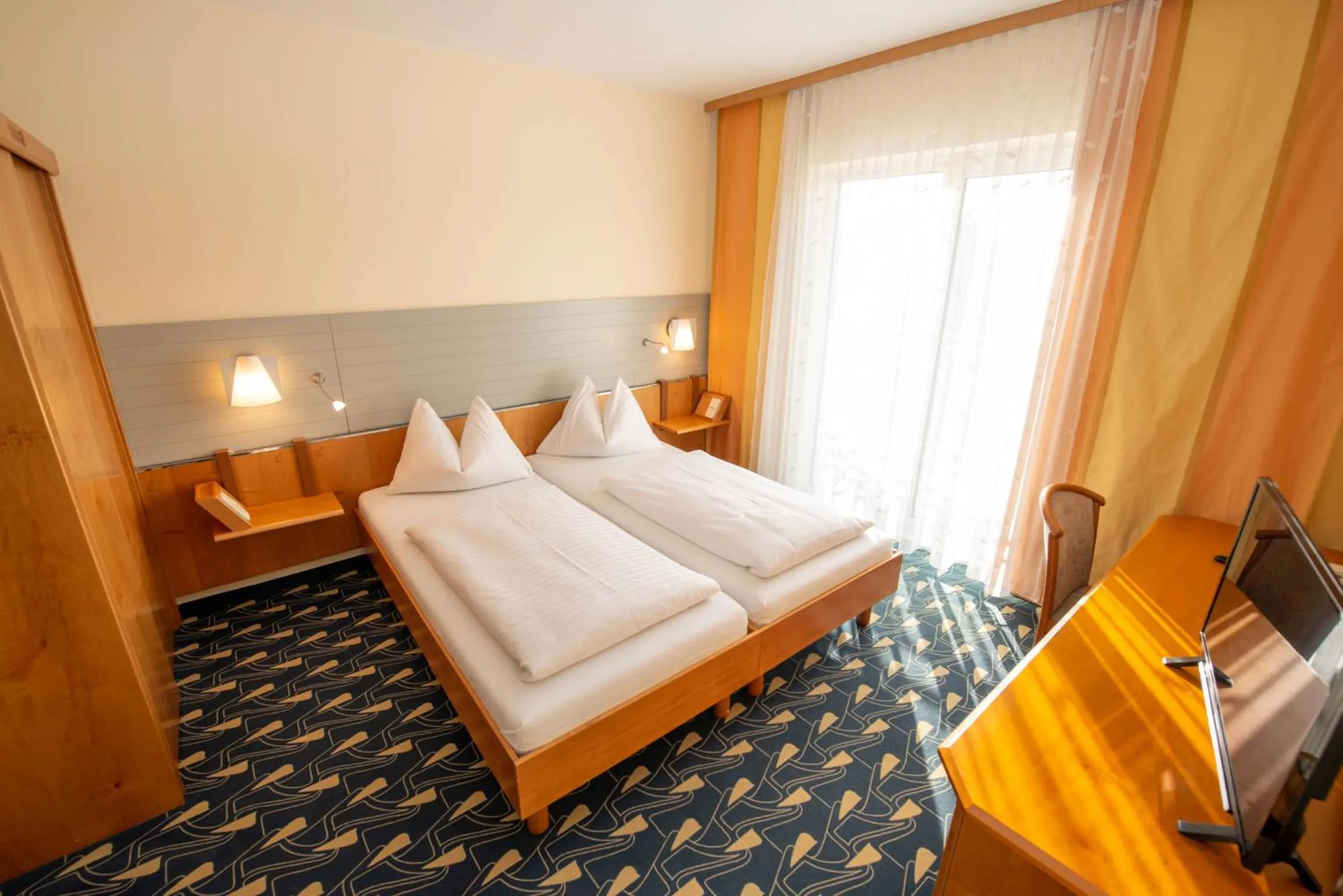 Bed in Hotel Rokohof