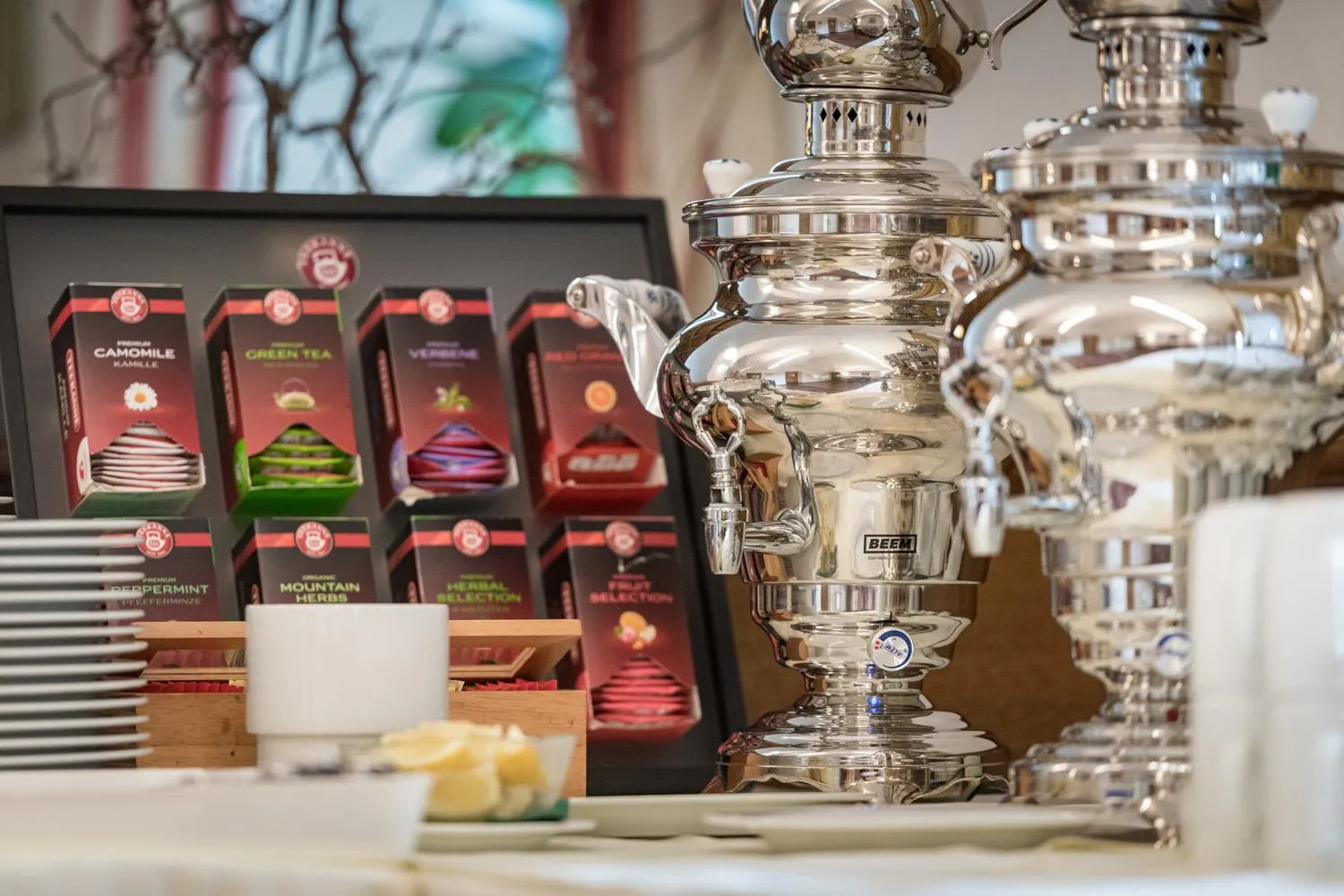 Continental breakfast in Hotel Plankenhof B&B