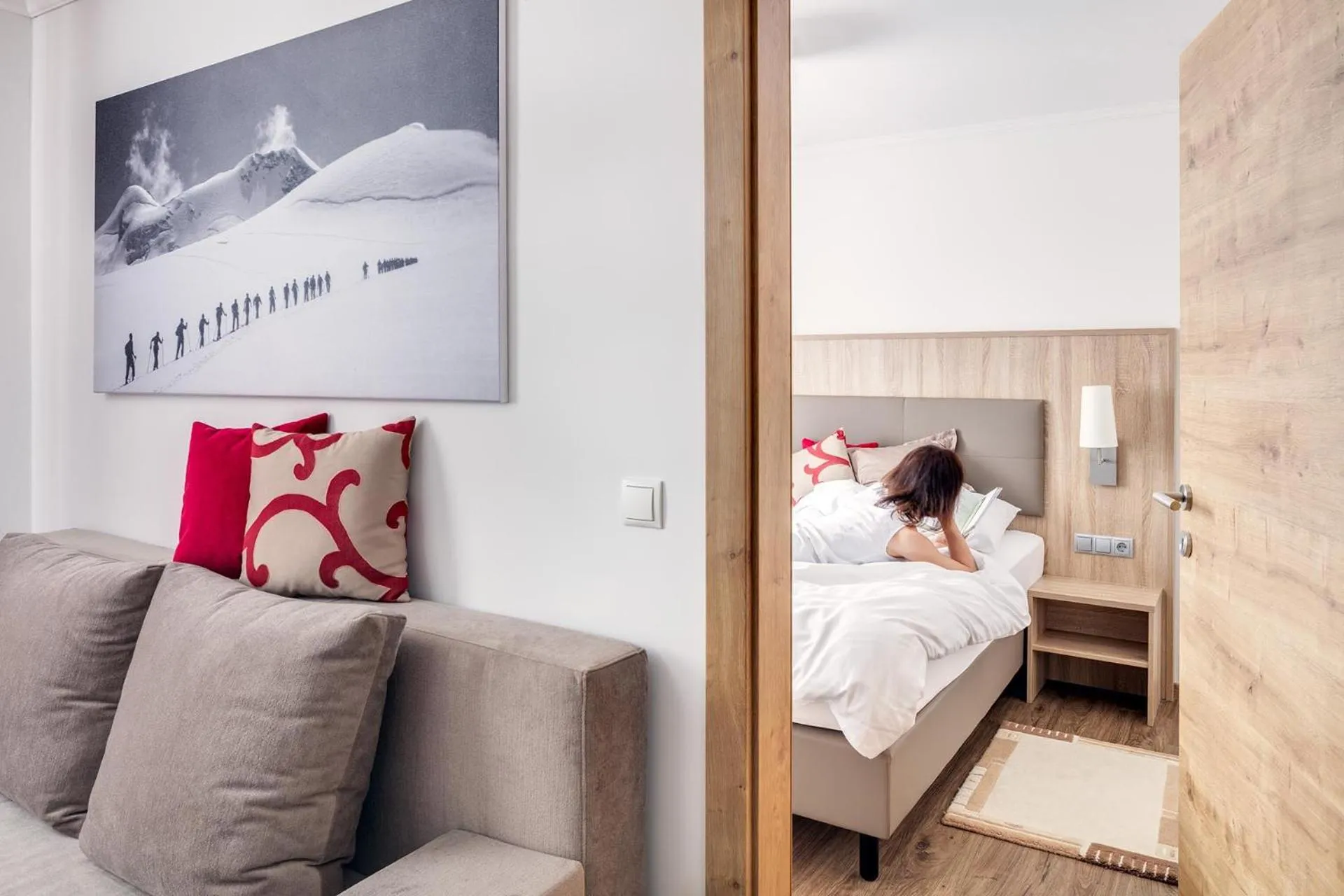 Photo of the whole room, Bed in Alpenhotel Fernau