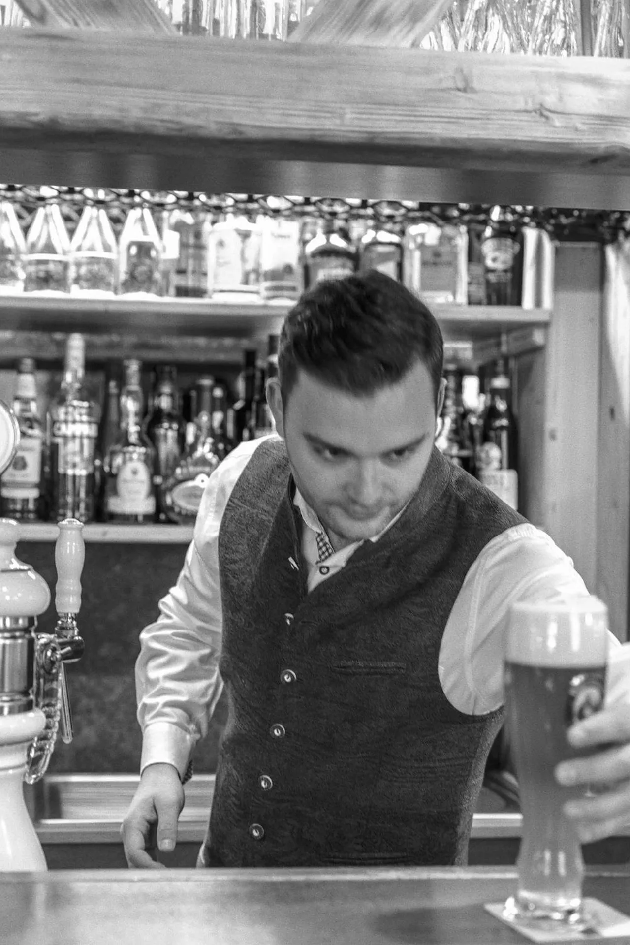 Lounge or bar in Alpenhotel Fernau