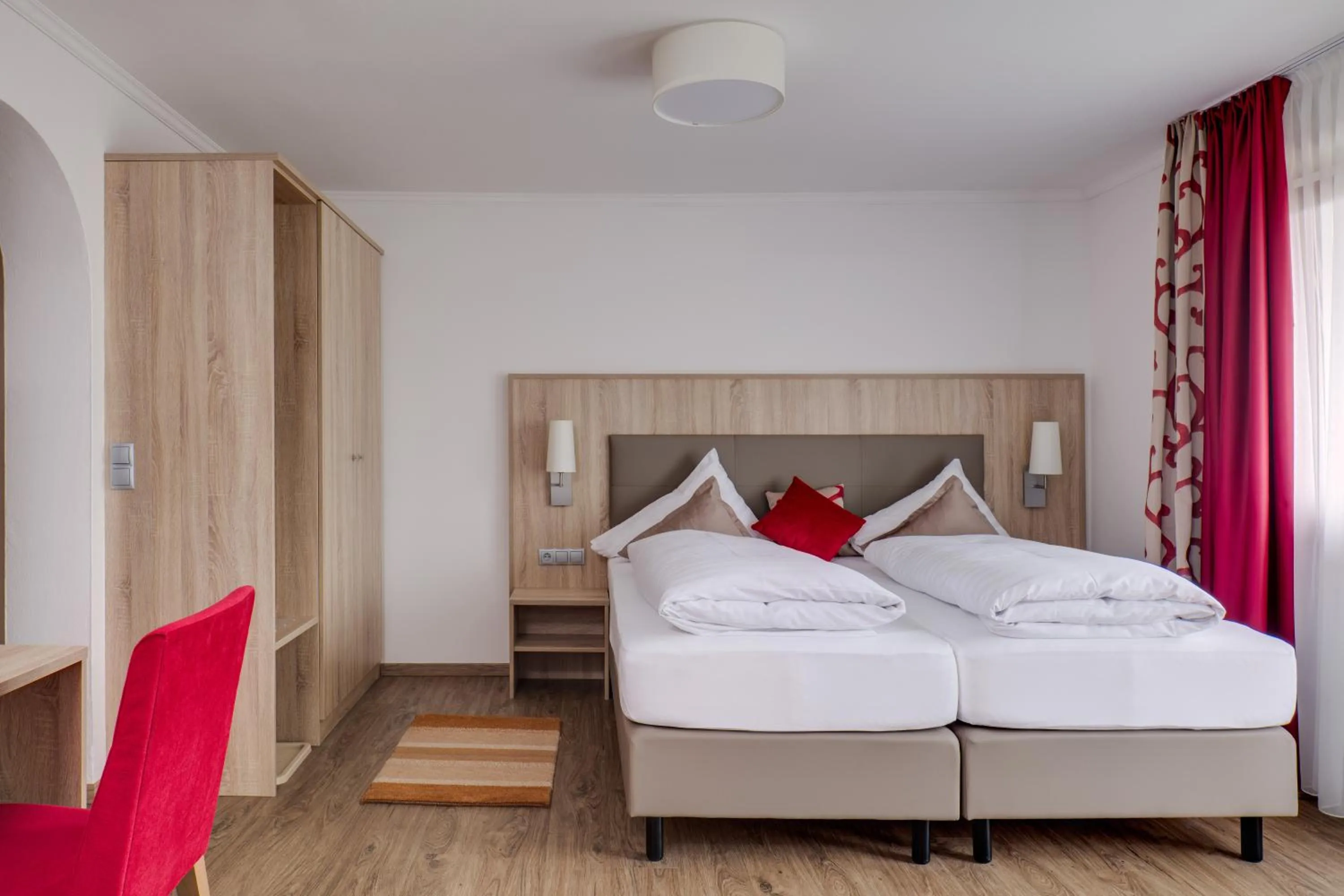 Bed in Alpenhotel Fernau