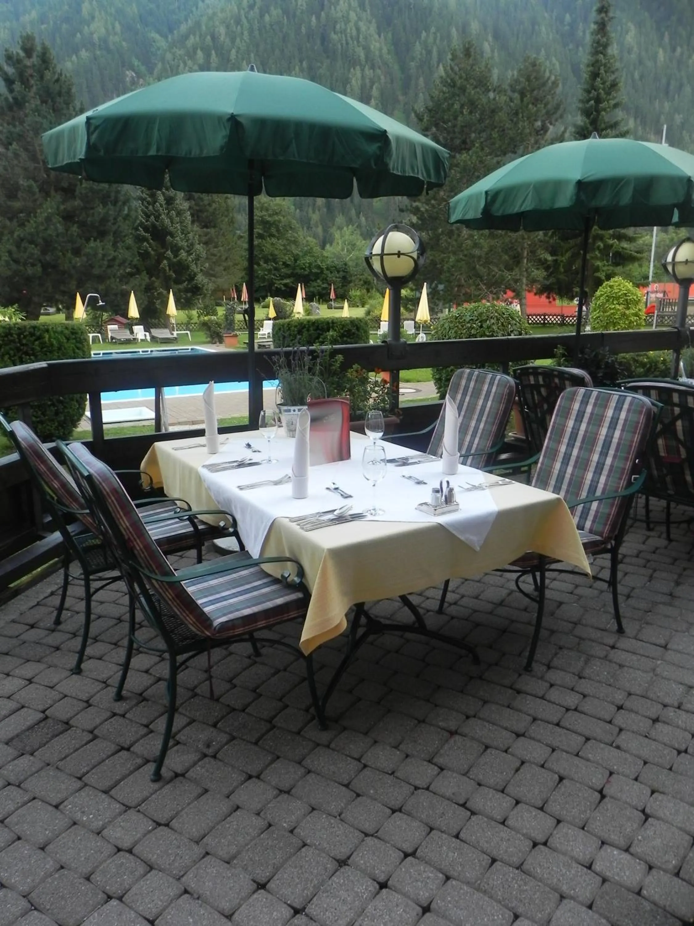 Balcony/Terrace in Alpenhotel Fernau