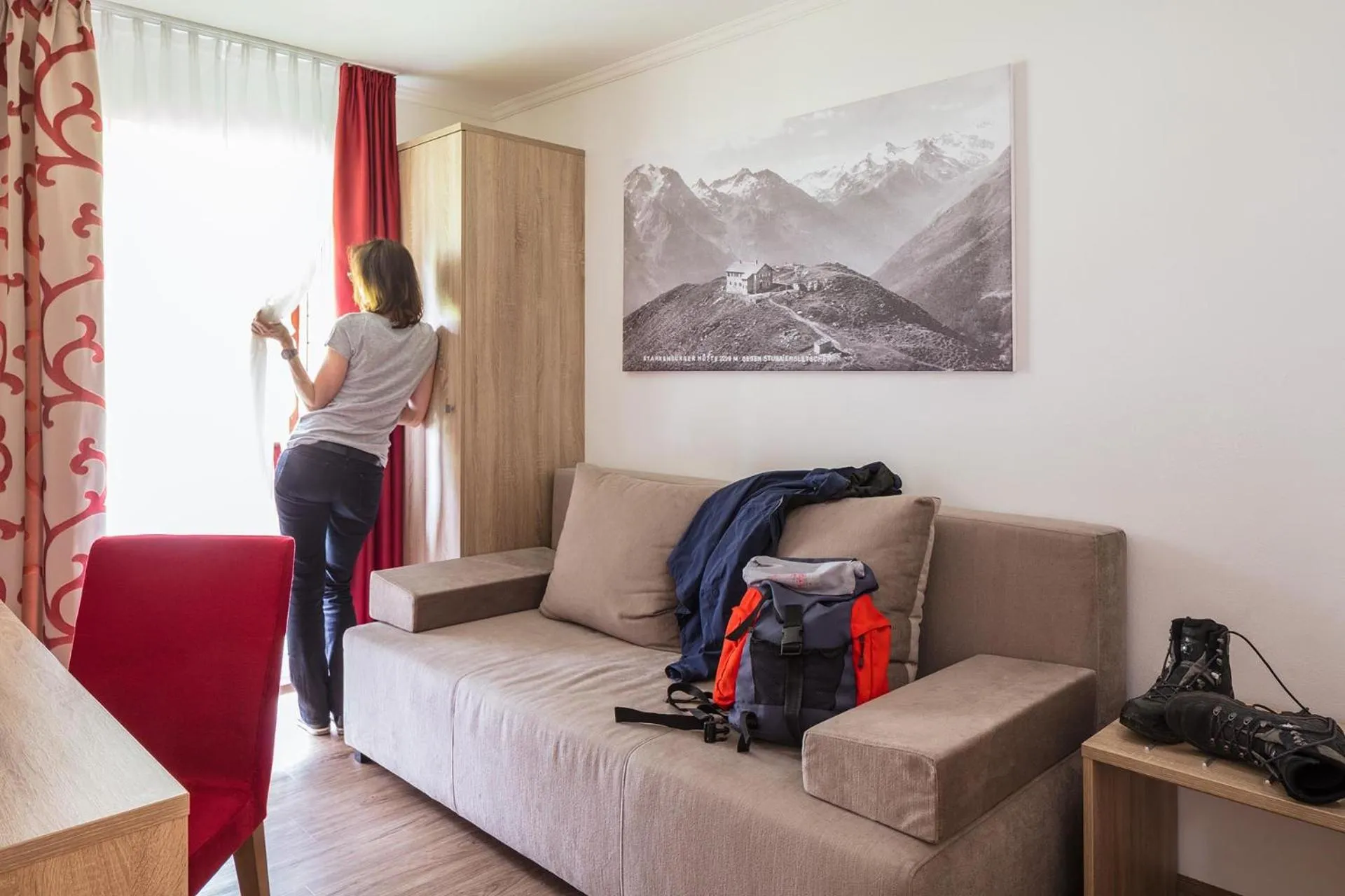 Seating area in Alpenhotel Fernau