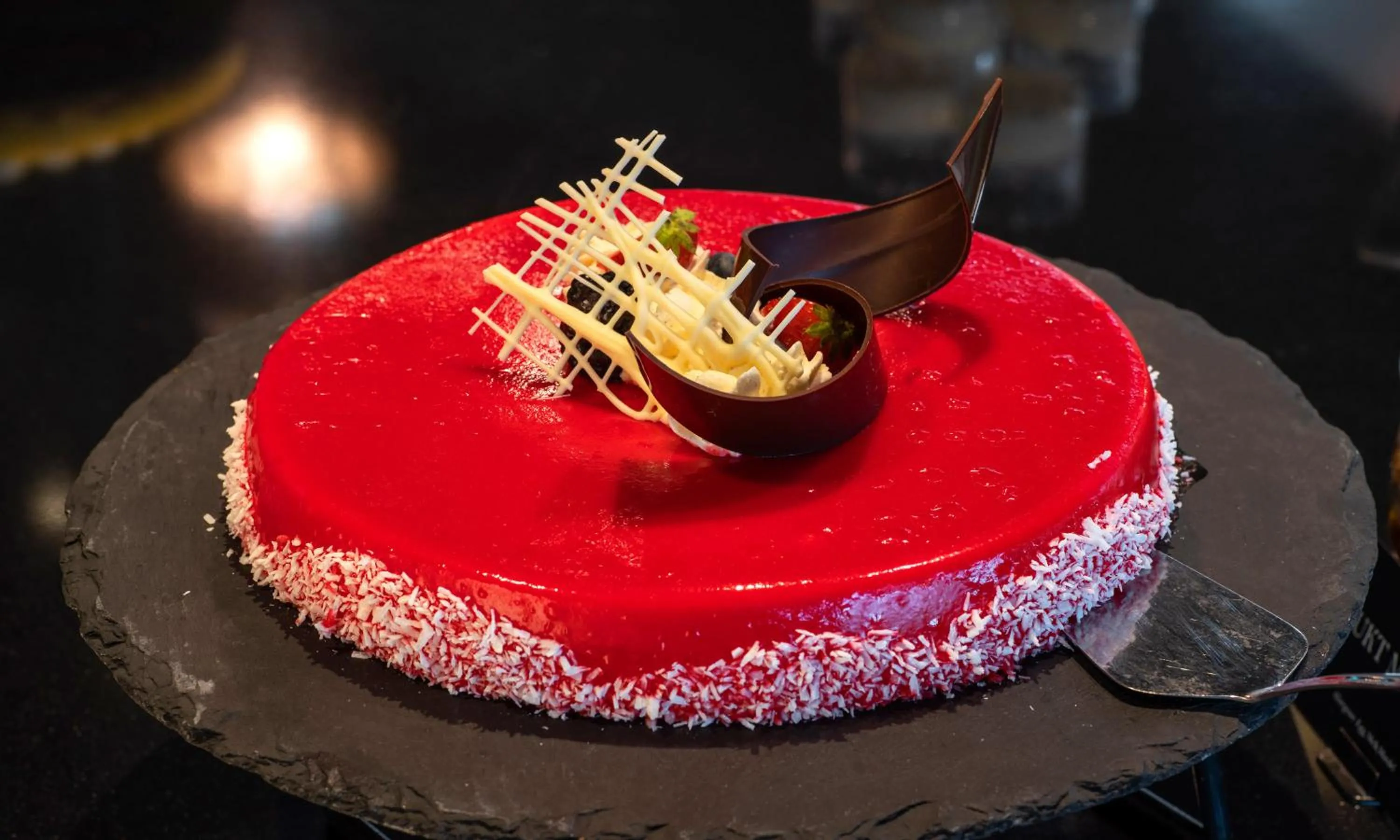 Food close-up in Thon Hotel Opera