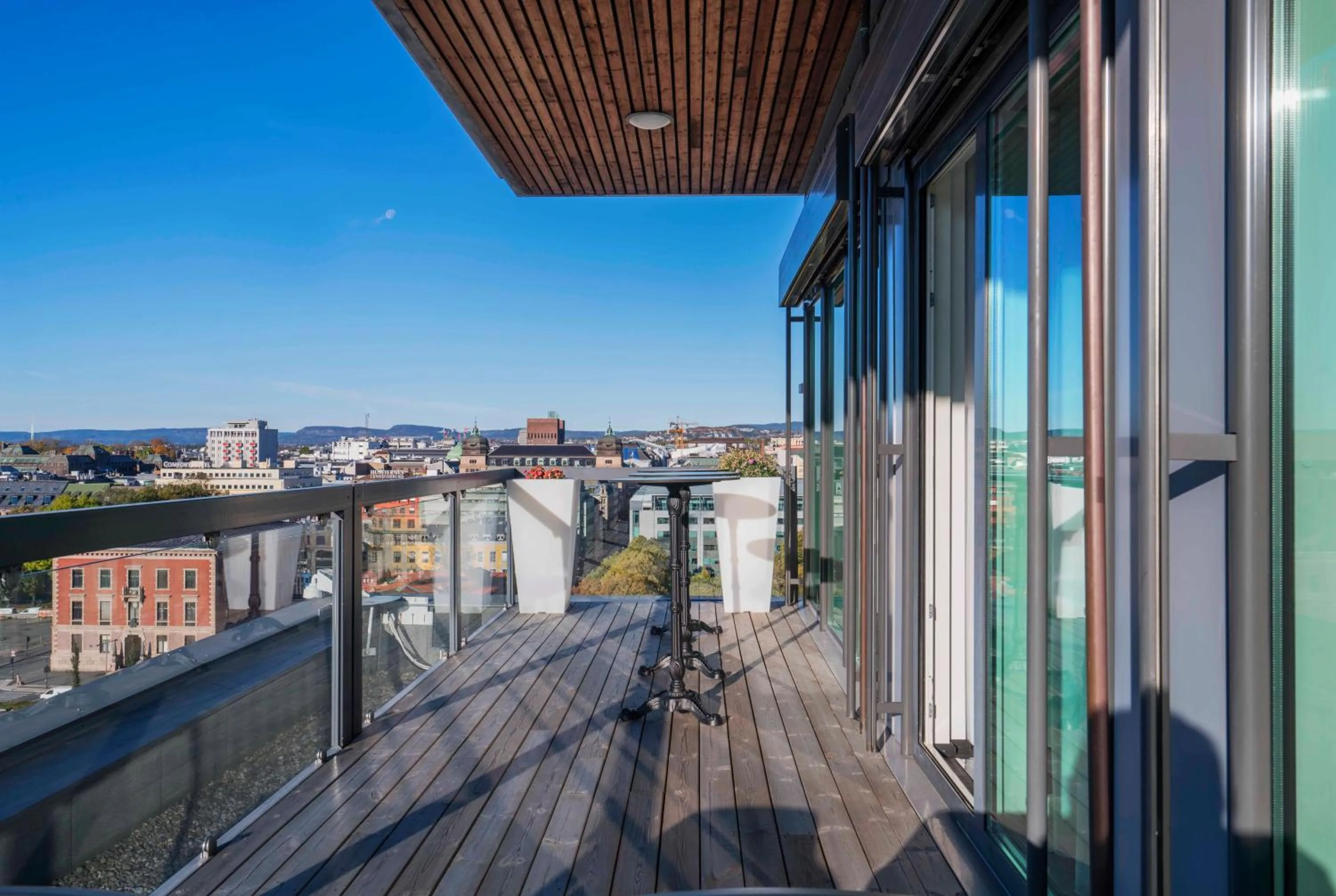 Balcony/Terrace in Thon Hotel Opera
