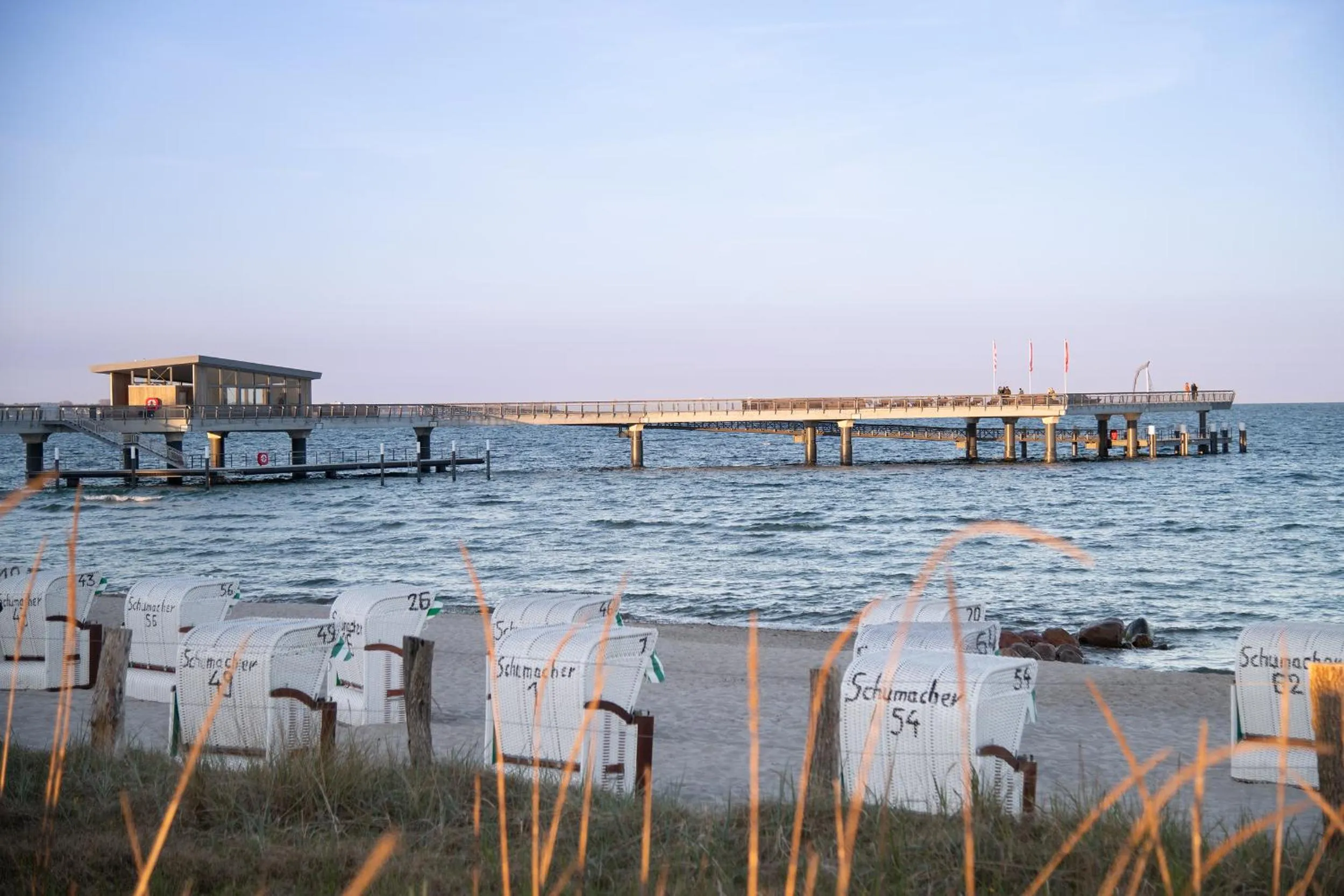 Beach in Hotel Meerzeit