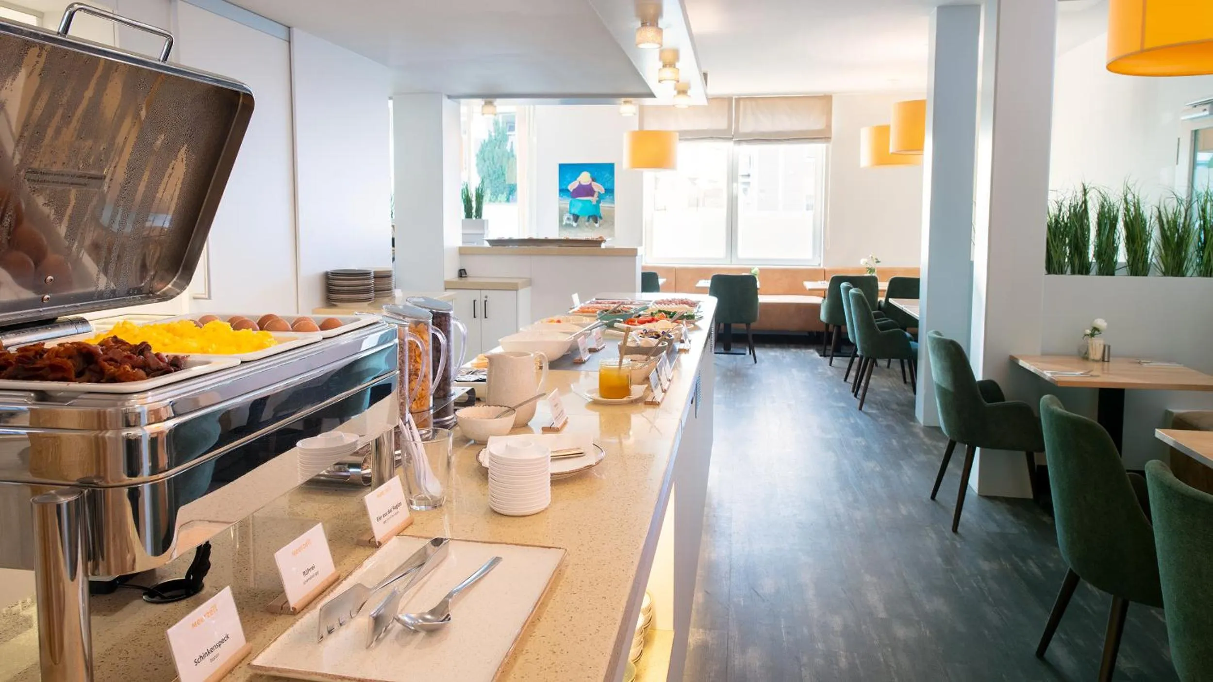 Buffet breakfast in Hotel Meerzeit