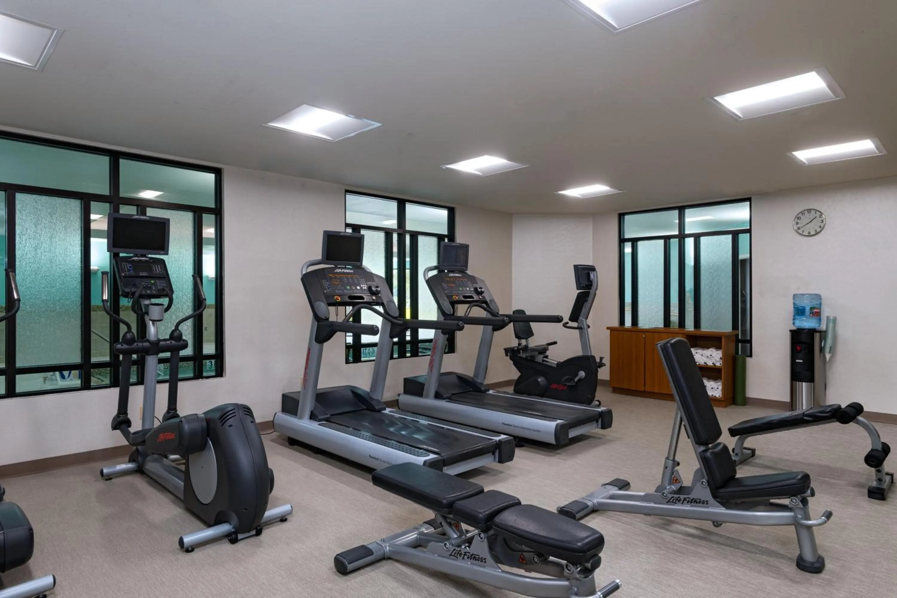 Fitness centre/facilities in SpringHill Suites by Marriott Dallas DFW Airport East Las Colinas Irving