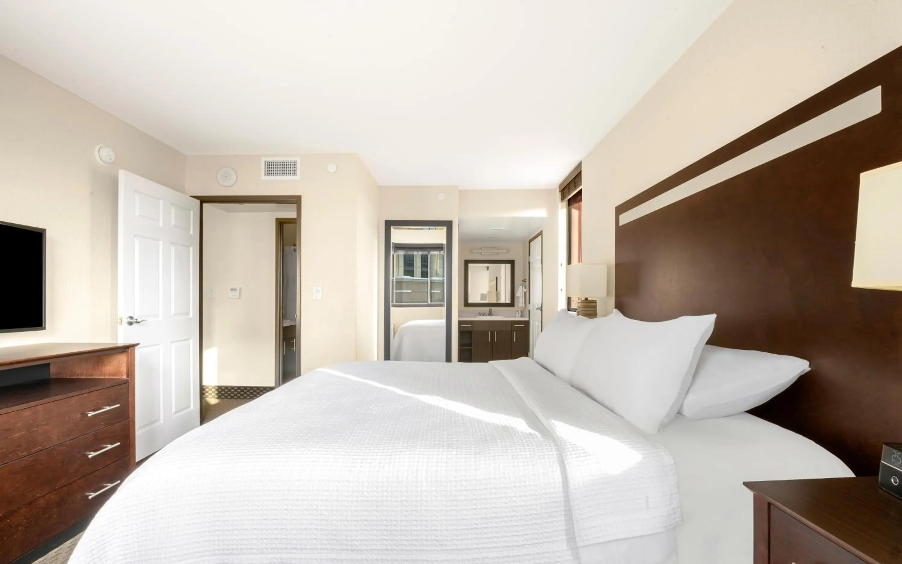 Bed in The Carriage House