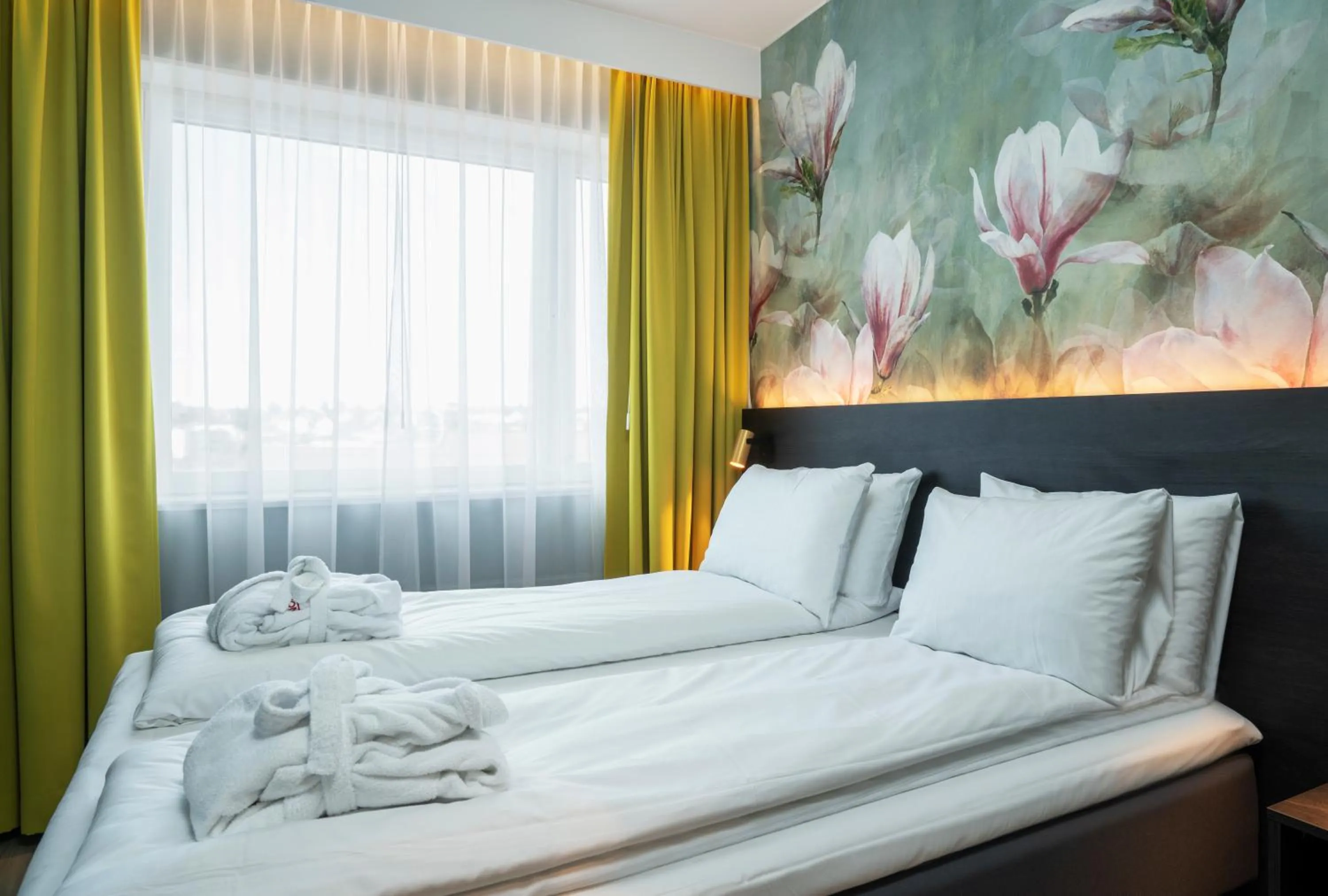 Bed in Thon Hotel Ski