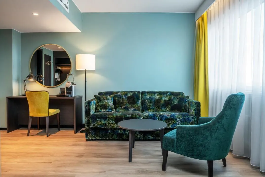 Seating area in Thon Hotel Ski