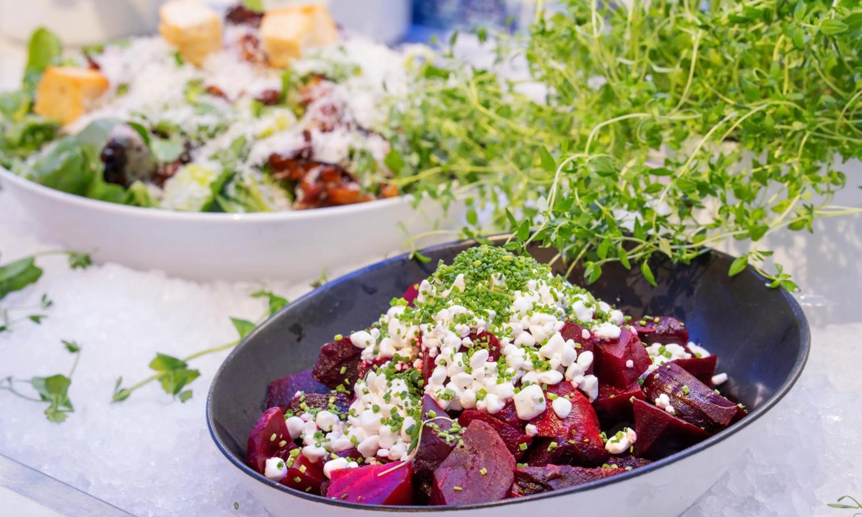 Buffet breakfast in Thon Hotel Ski