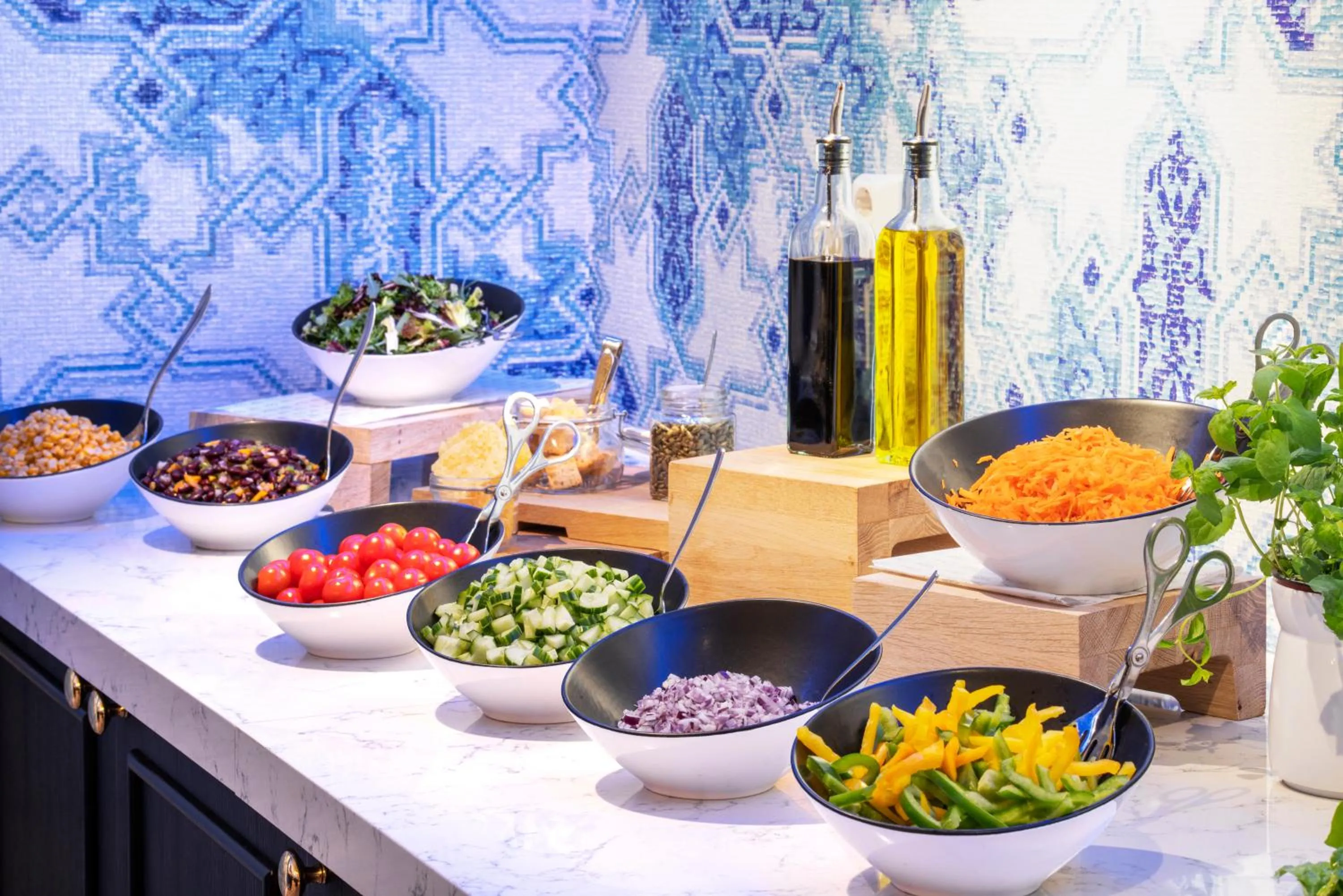 Buffet breakfast in Thon Hotel Ski