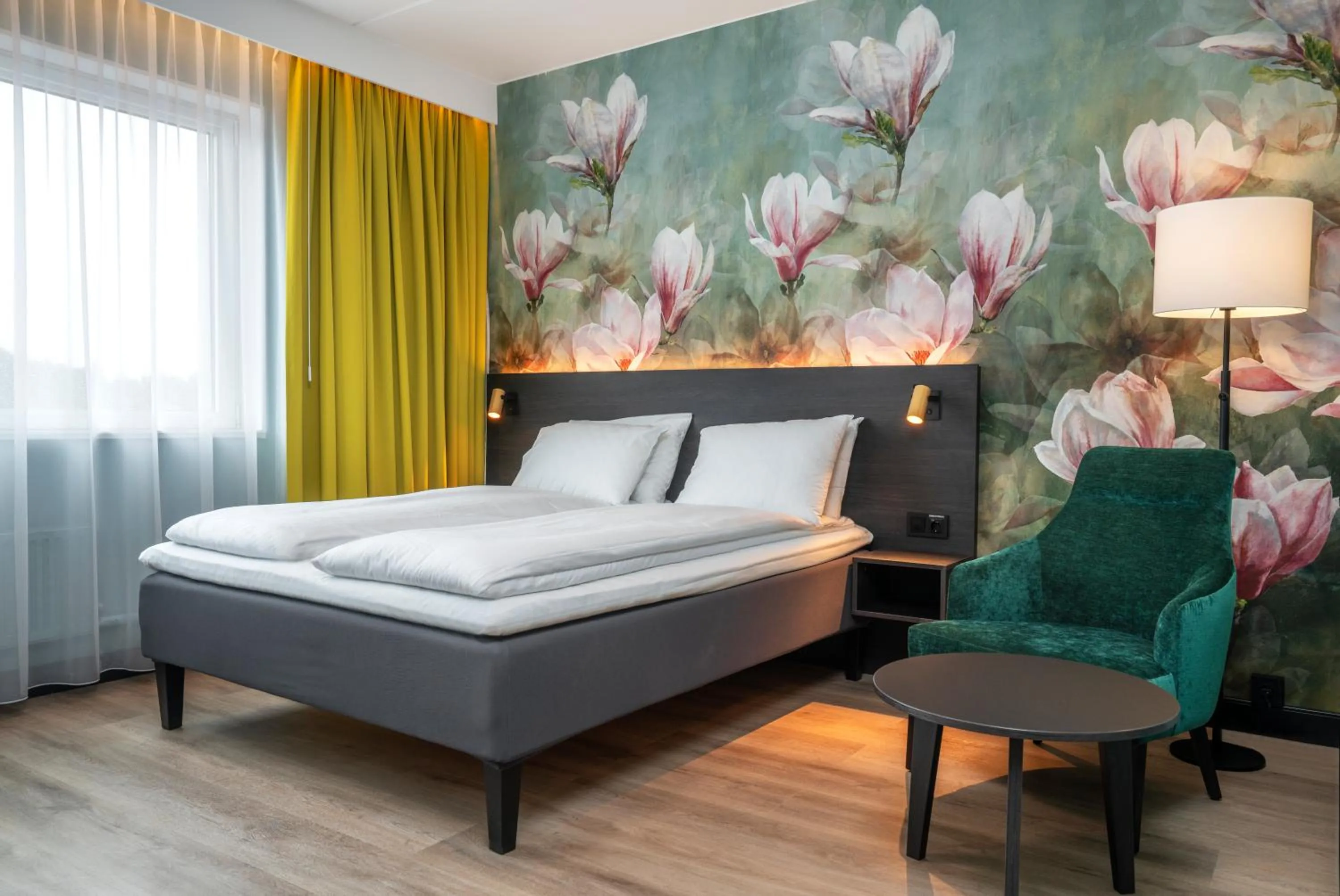 Bed in Thon Hotel Ski