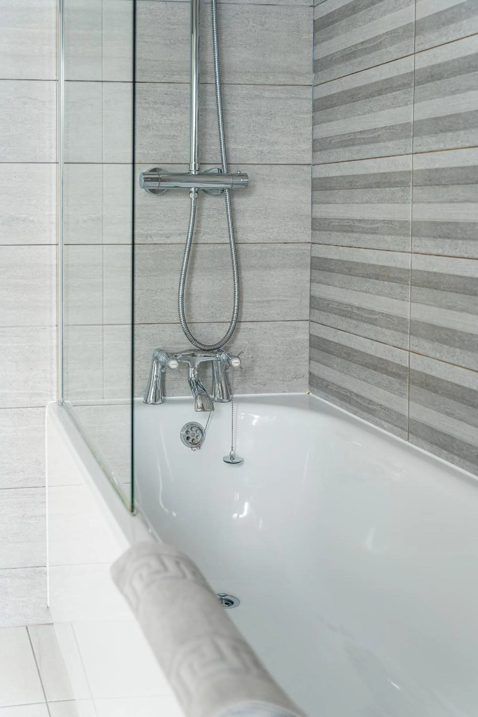 Shower in Rooms at The Highcliffe