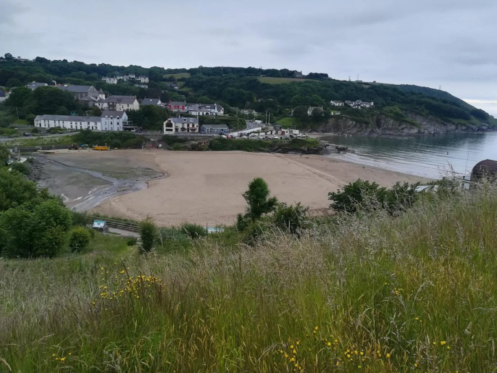 Beach in Rooms at The Highcliffe