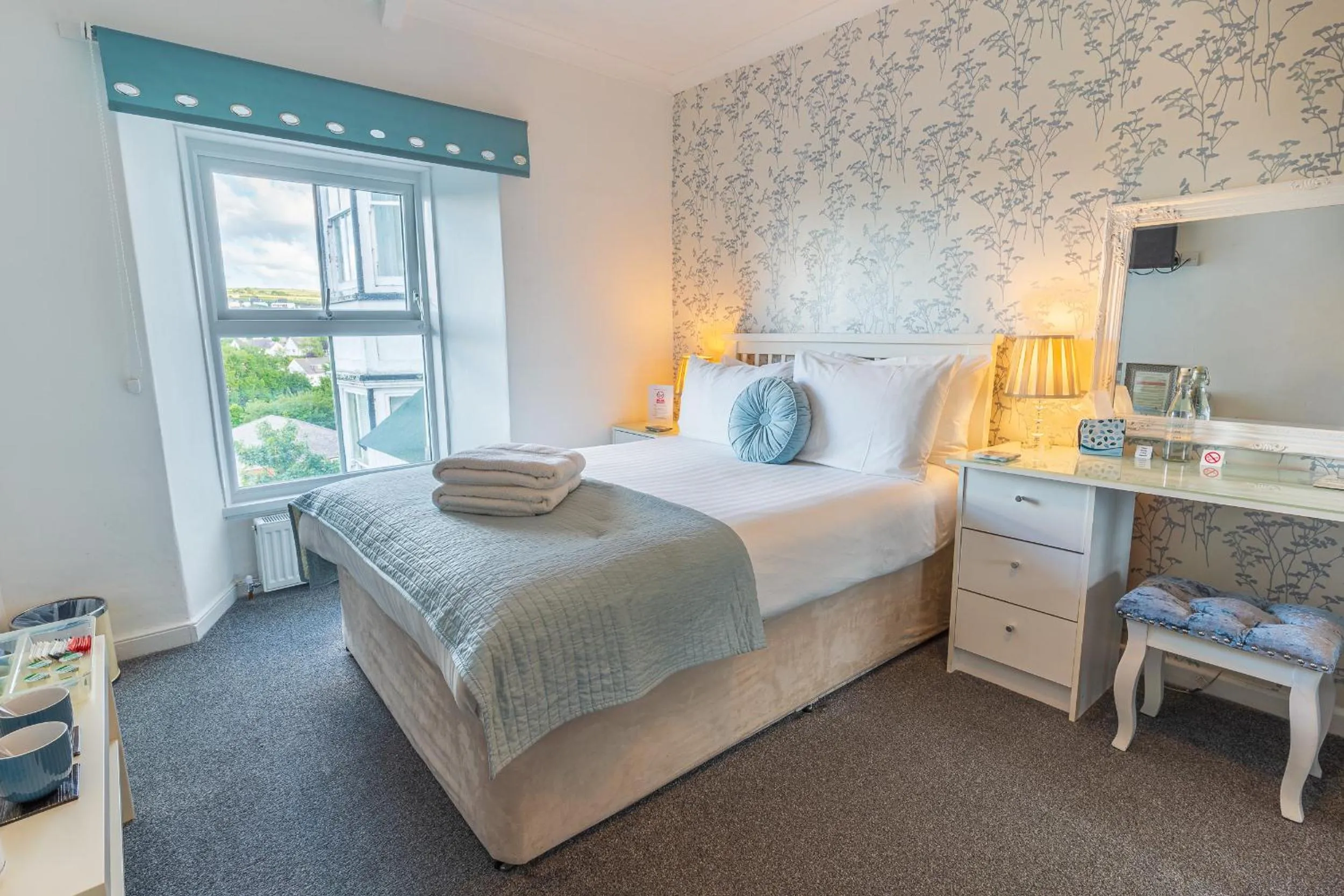 Bed in Rooms at The Highcliffe