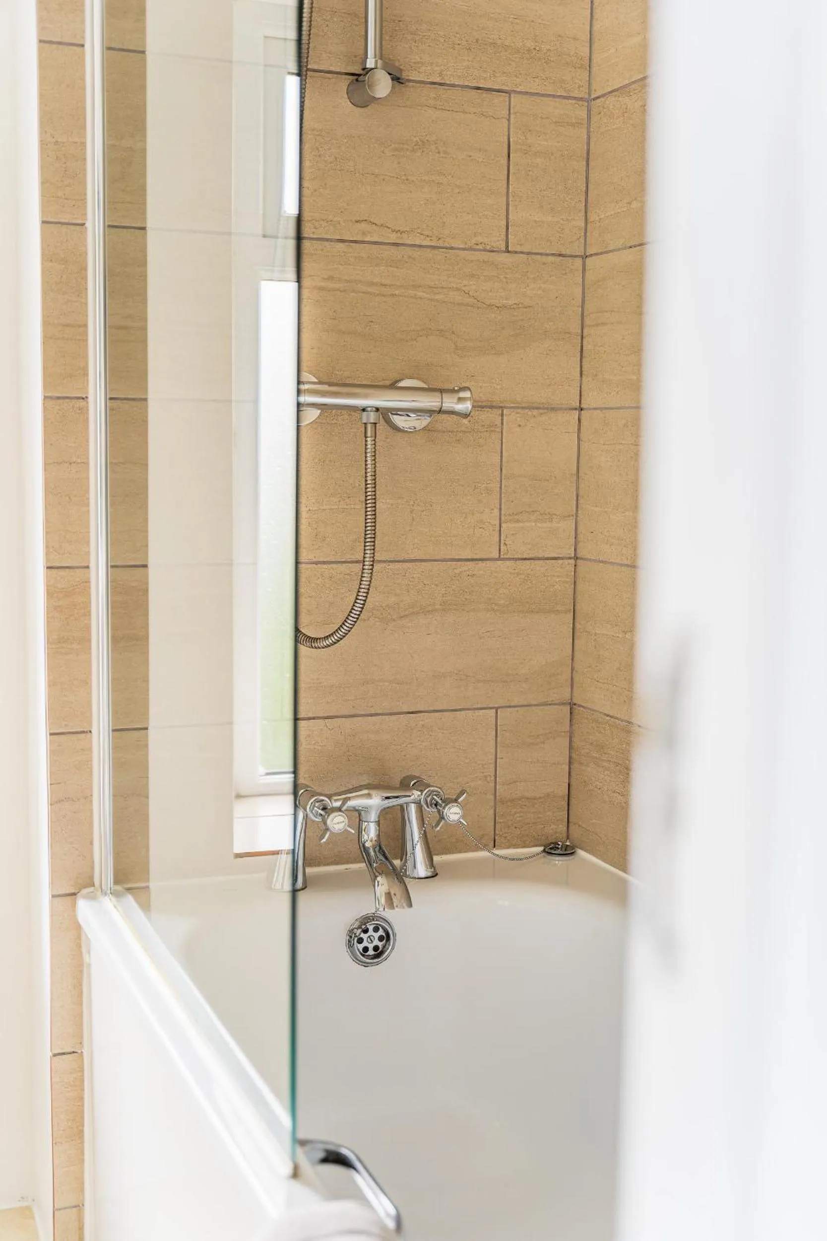 Shower in Rooms at The Highcliffe