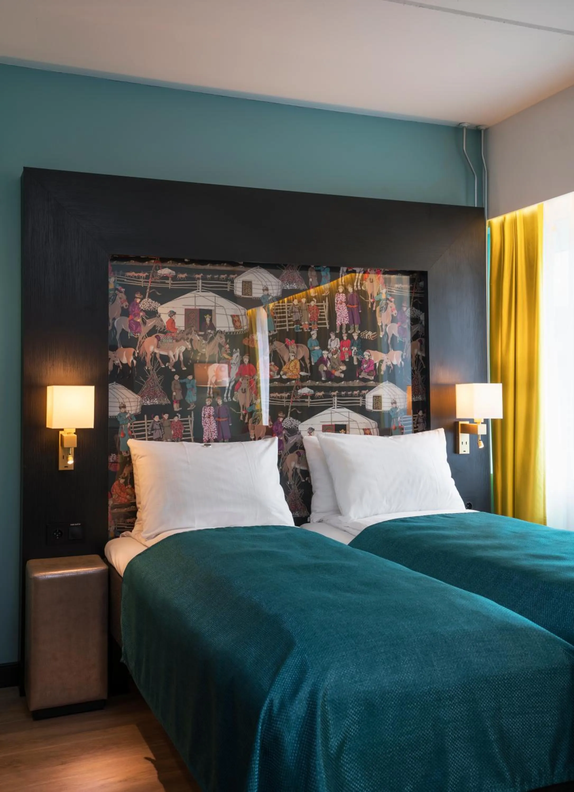 Bed in Thon Hotel Linne