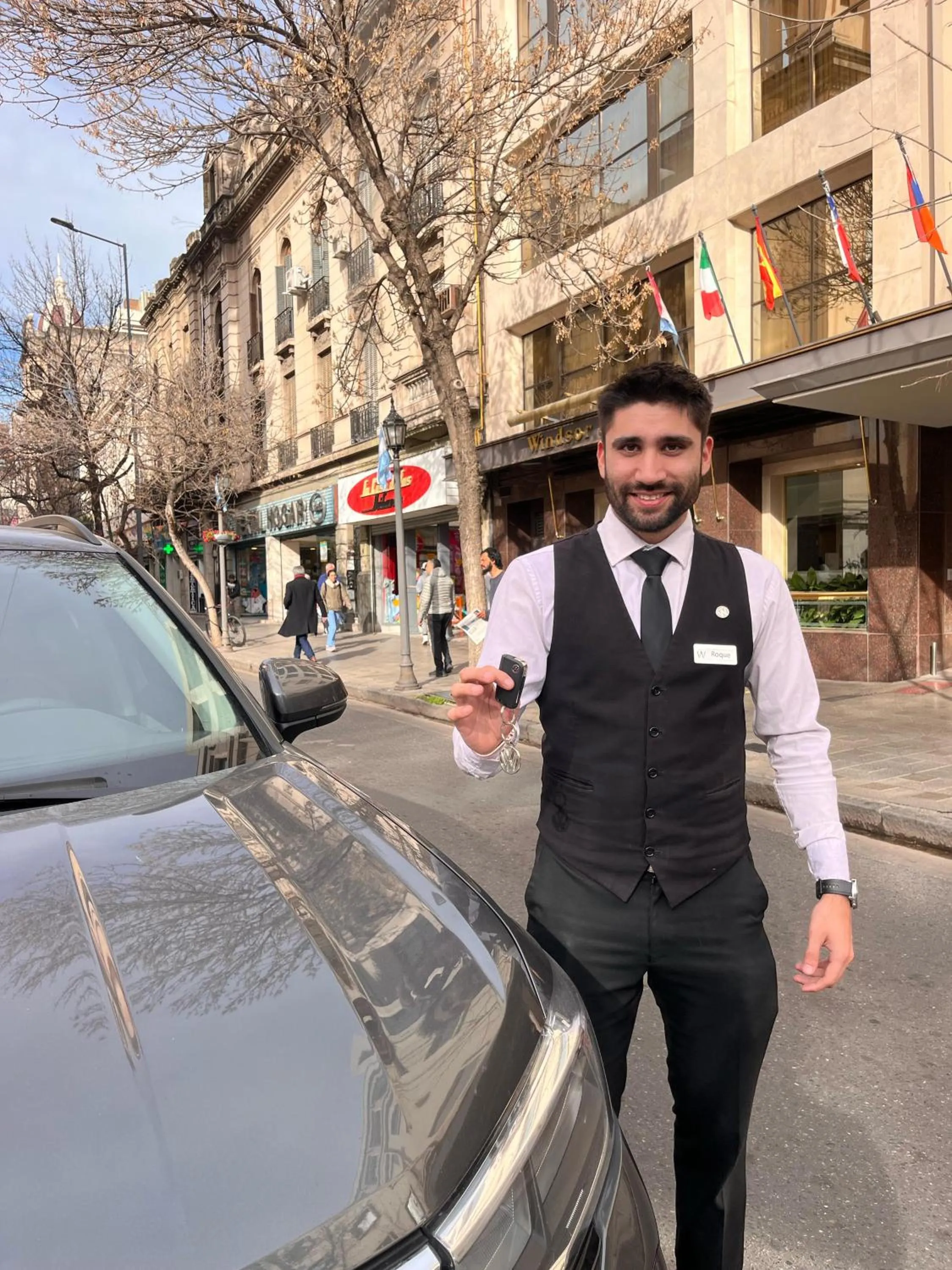 Staff in Windsor Hotel