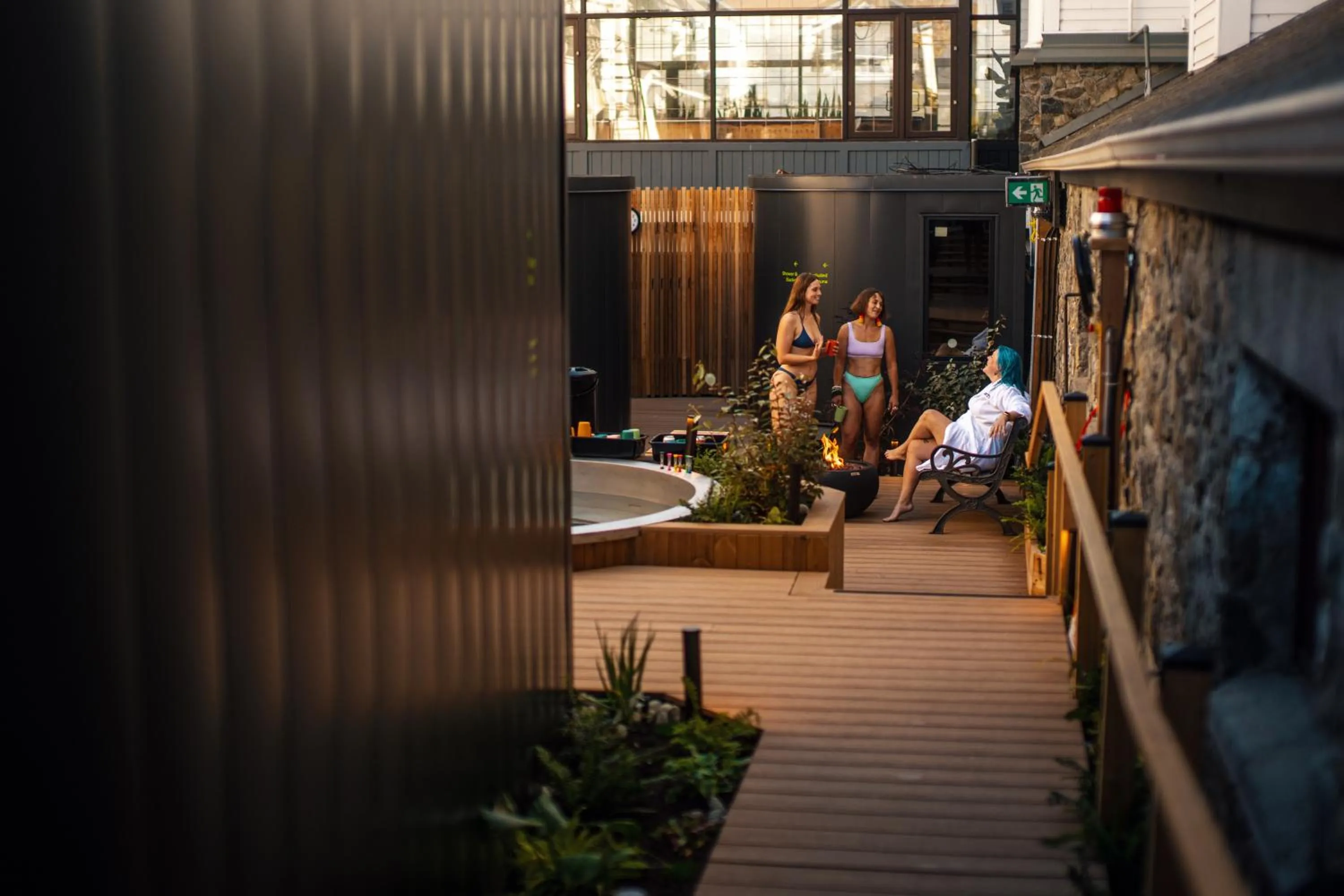 Sauna in Huntingdon Hotel and Suites