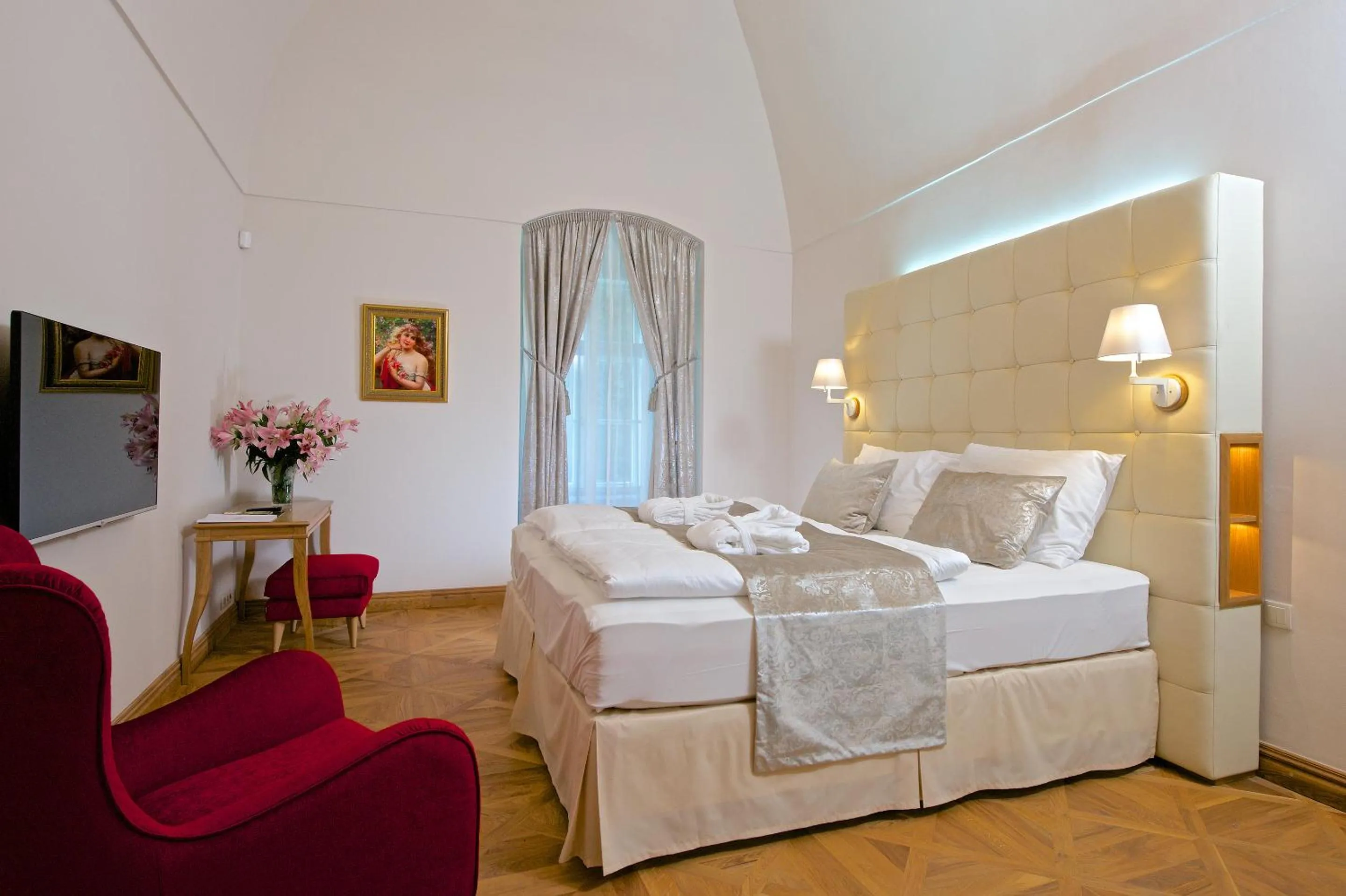 Bedroom in Zámek Ratměřice - Hotel & Resort