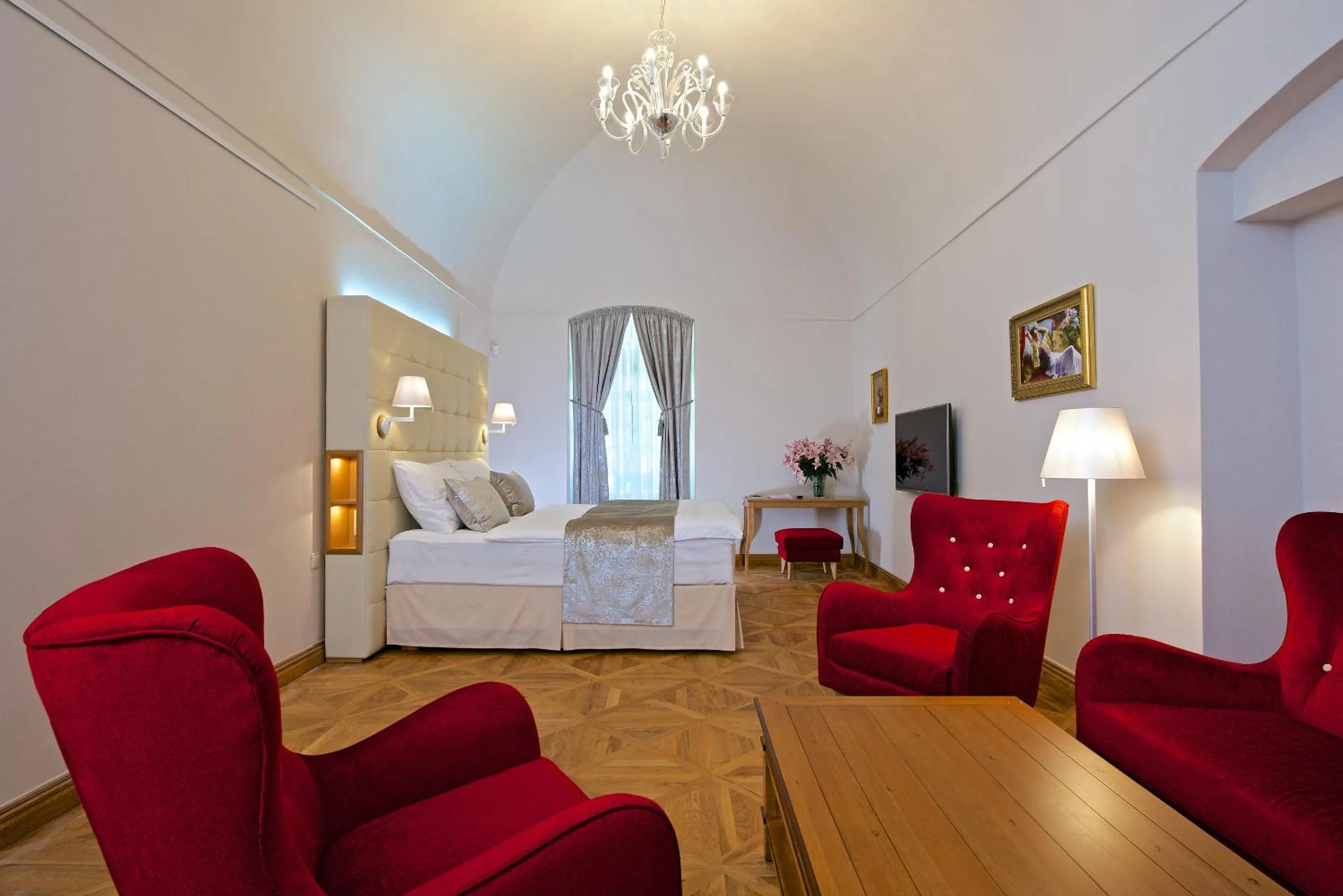 Bed in Zámek Ratměřice - Hotel & Resort