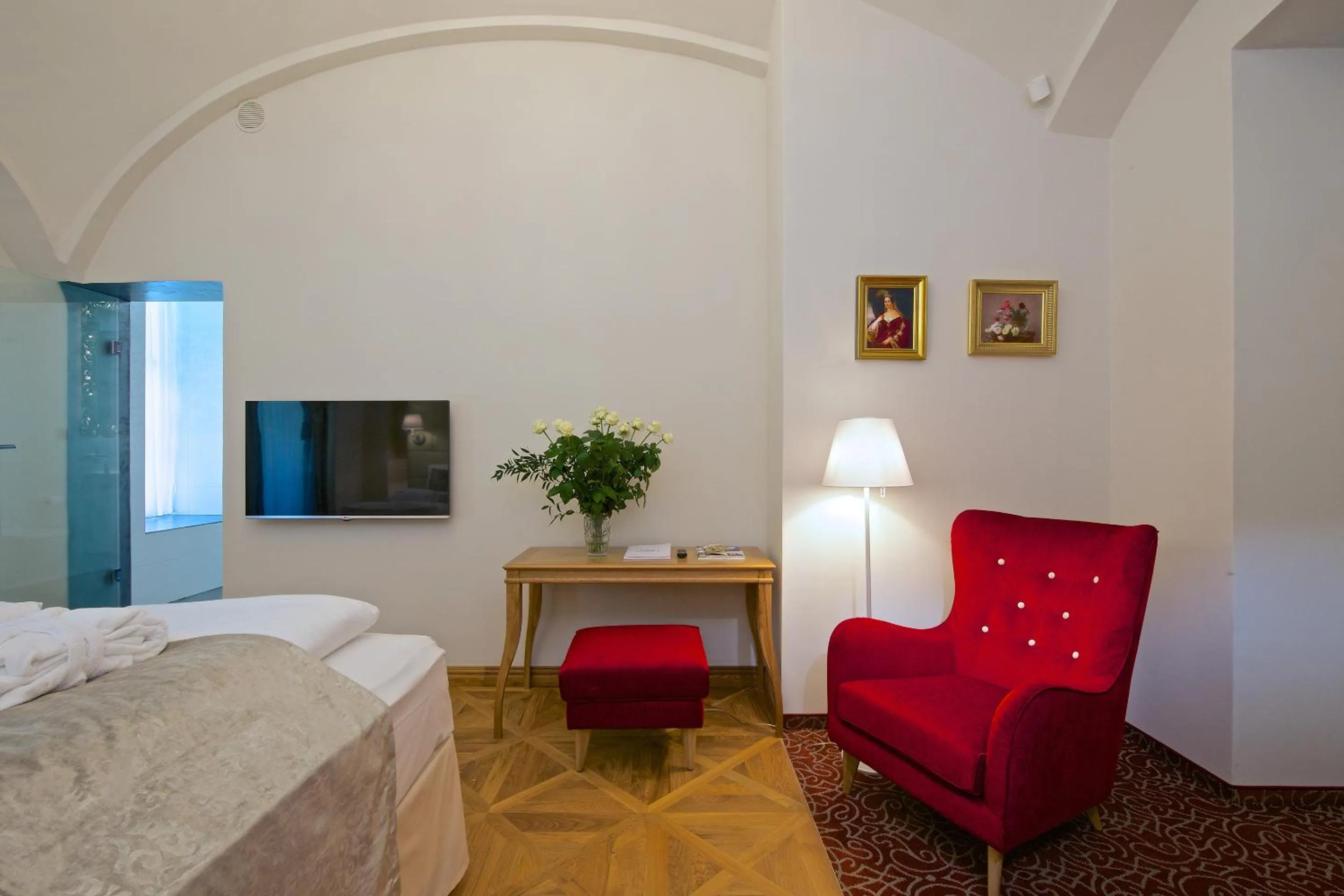 Bedroom, Bed in Zámek Ratměřice - Hotel & Resort