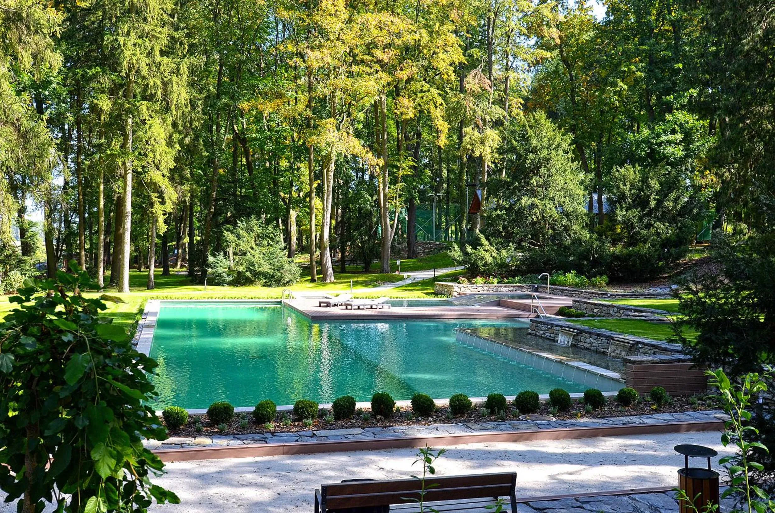 Swimming pool in Zámek Ratměřice - Hotel & Resort