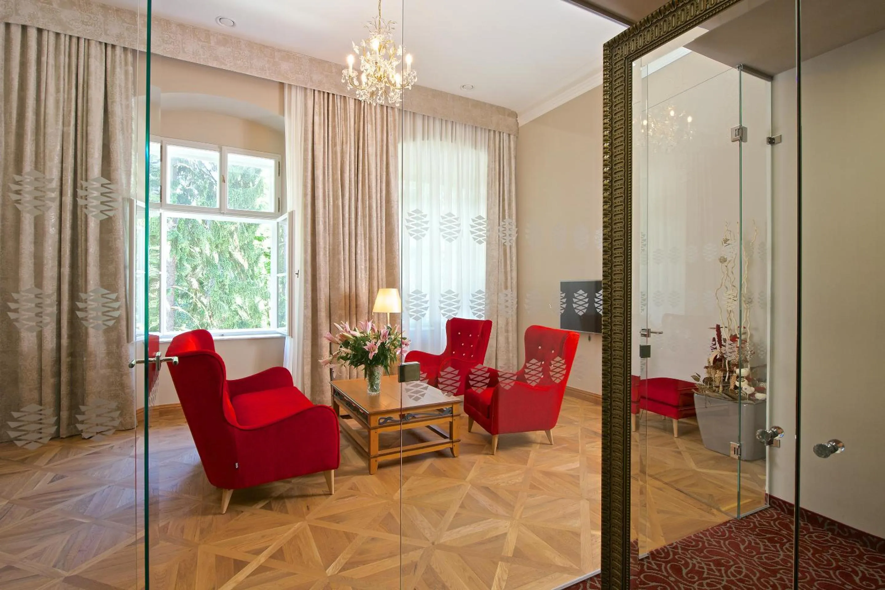 Living room in Zámek Ratměřice - Hotel & Resort