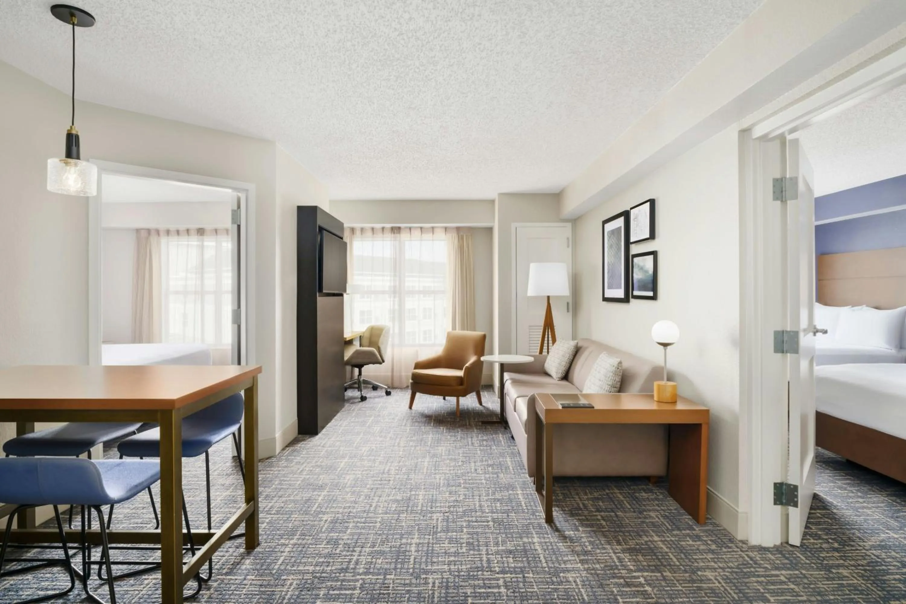 Photo of the whole room, Bed in Residence Inn Orlando Lake Buena Vista