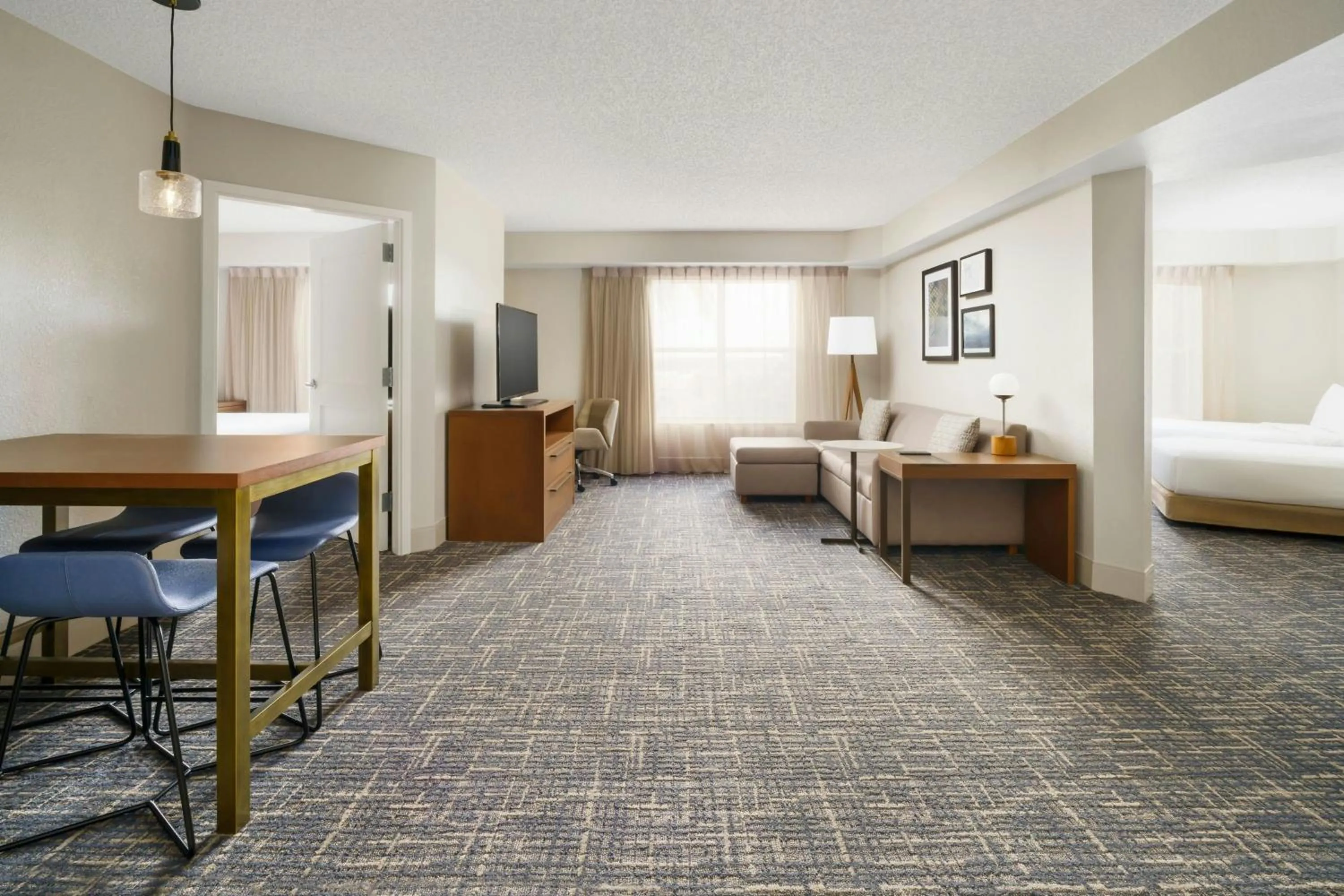 Photo of the whole room, Bed in Residence Inn Orlando Lake Buena Vista