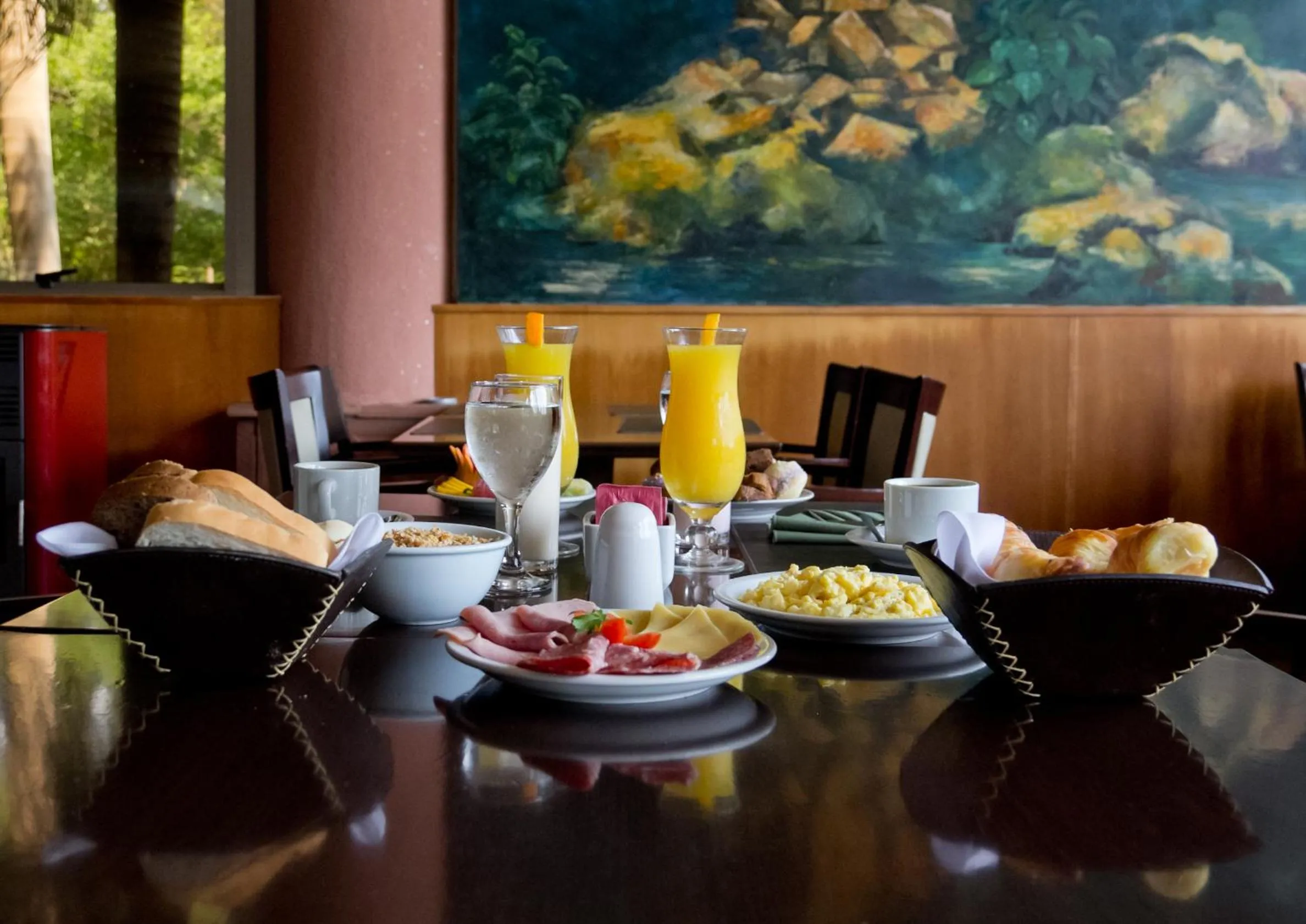 Buffet breakfast in Amérian Portal Del Iguazú Hotel