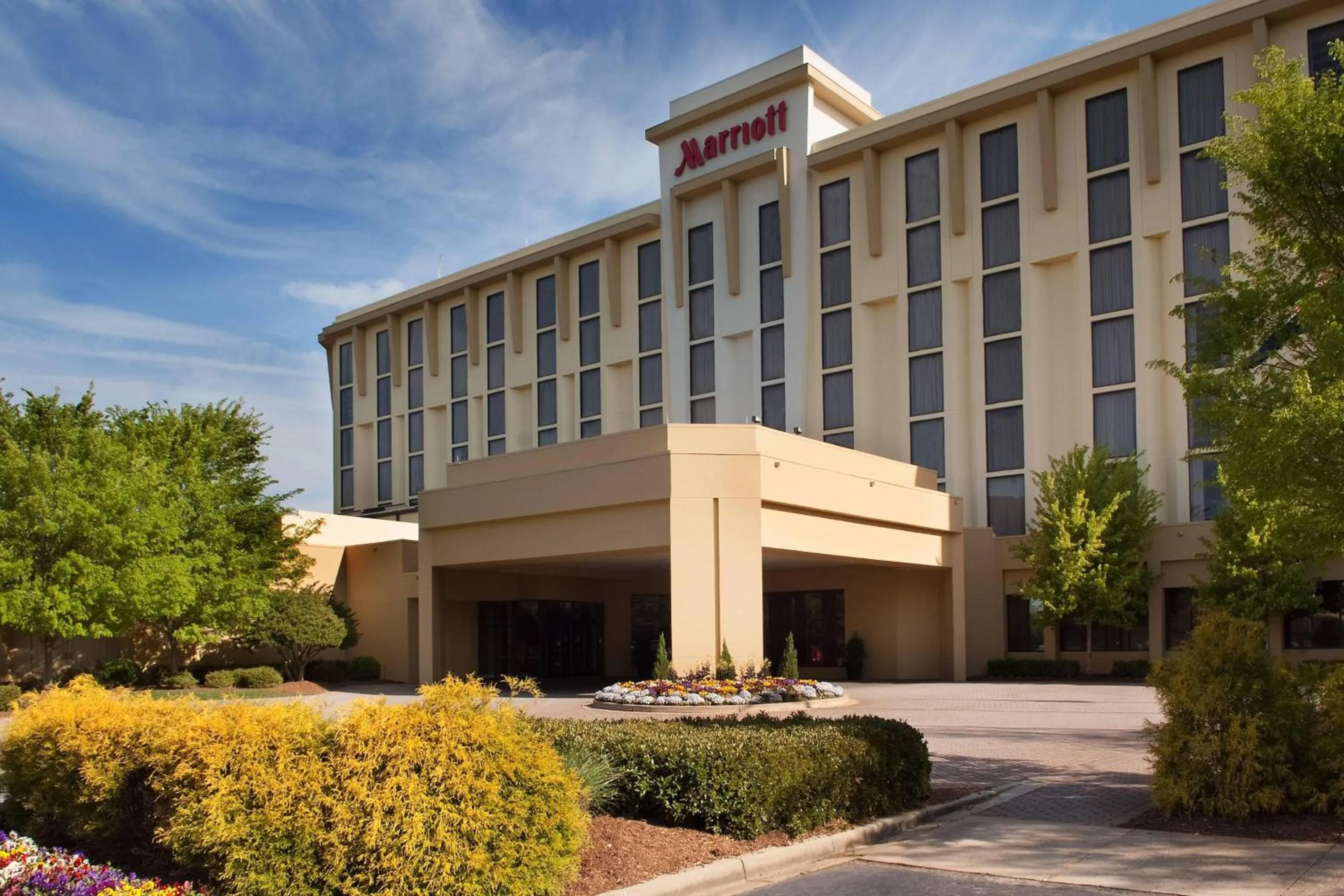 Property building in Greenville Marriott