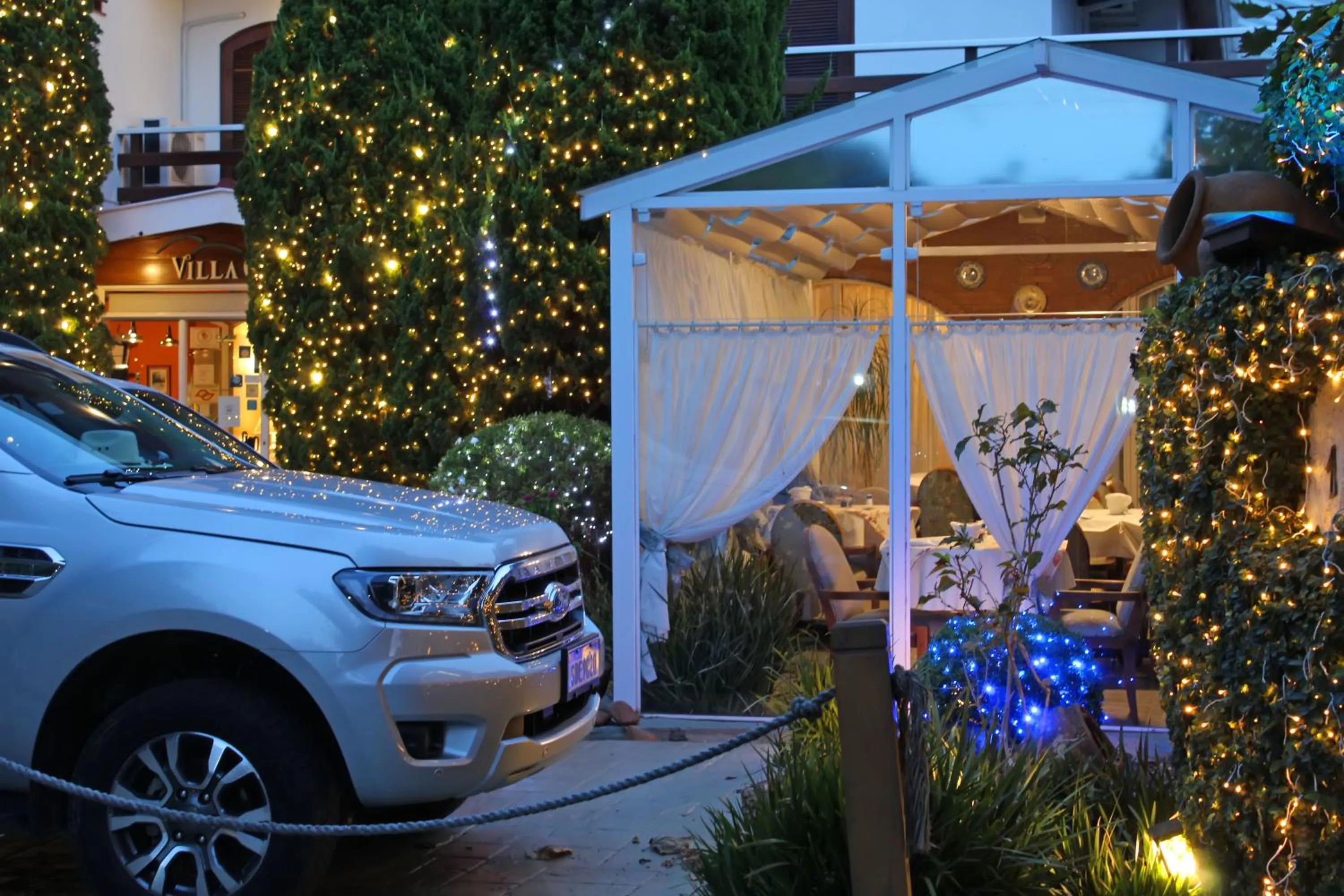 Garden view in Pousada Villa Capivary Campos do Jordão
