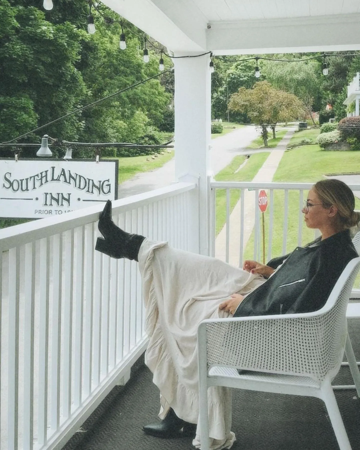 Balcony/Terrace in South Landing Inn